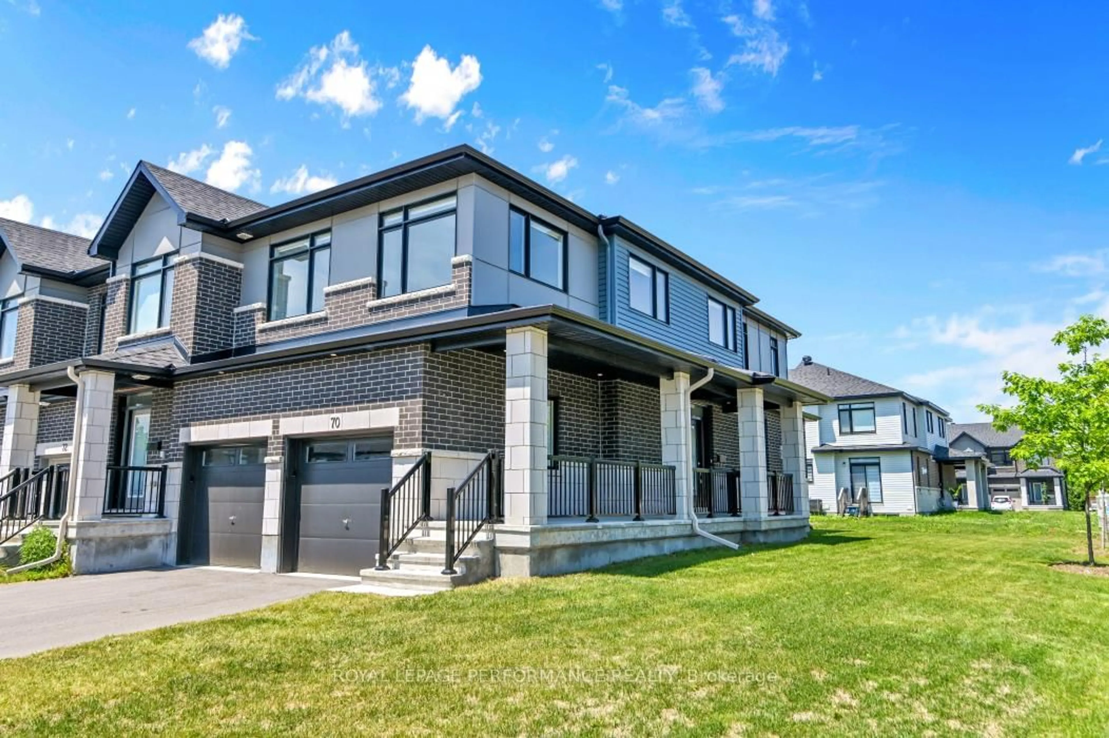 Home with brick exterior material, building for 70 Nettle Cres, Ottawa Ontario K1T 0W9