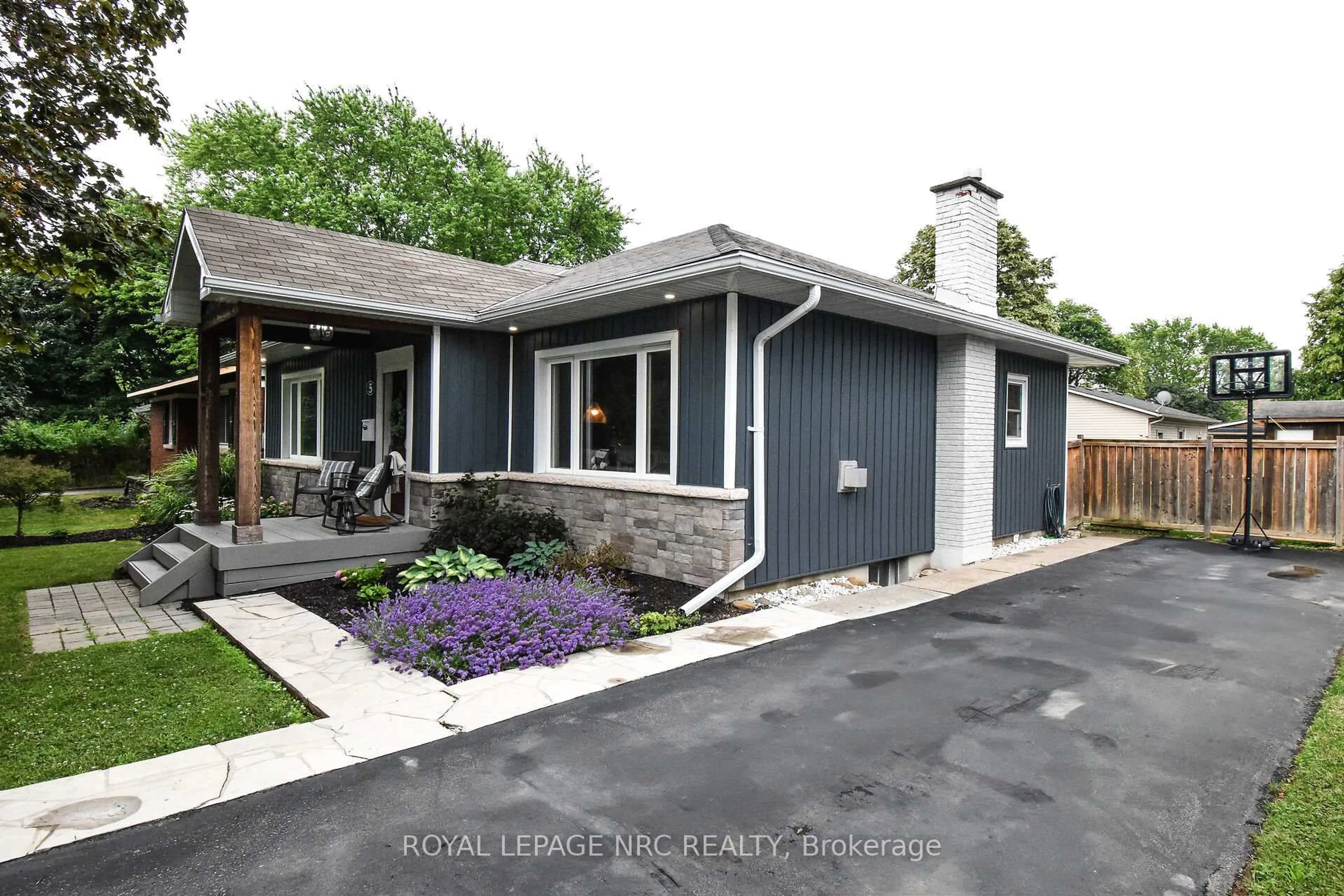 Home with brick exterior material, street for 5 Marsten Dr, St. Catharines Ontario L2N 3C5