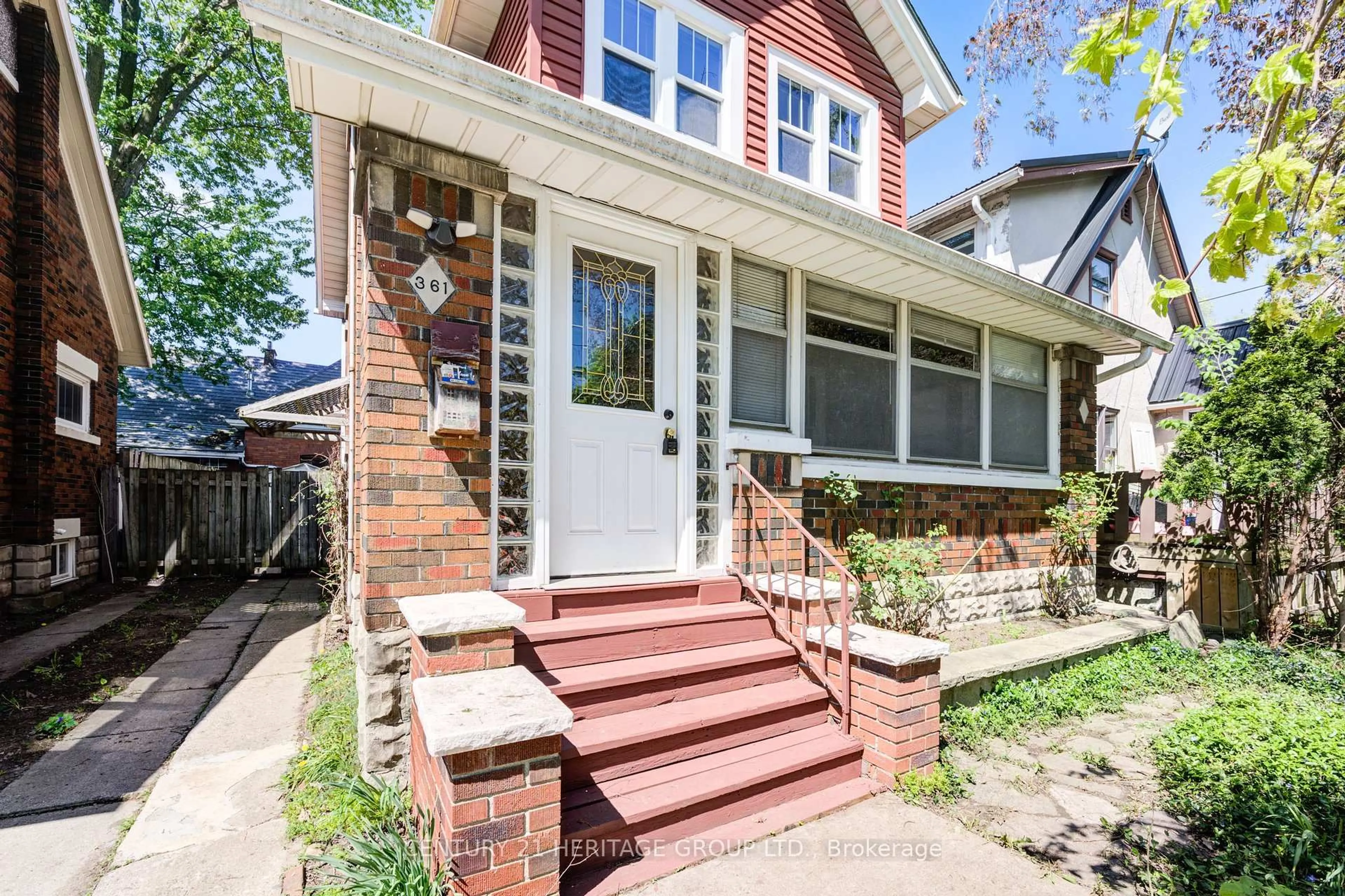 Home with brick exterior material, street for 361 Ashland Ave, London East Ontario N5W 4E9
