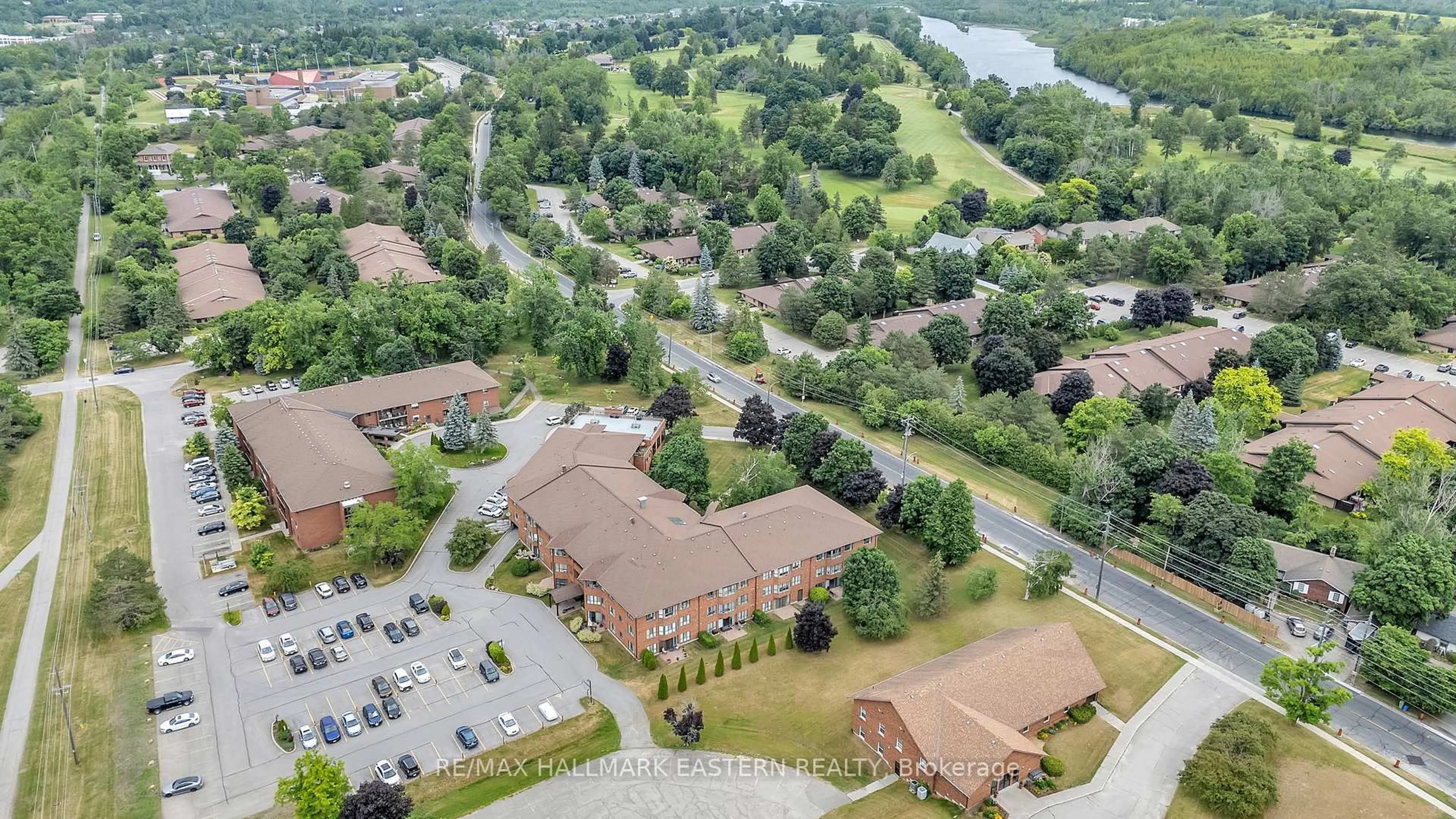A pic from outside/outdoor area/front of a property/back of a property/a pic from drone, water/lake/river/ocean view for 921 Armour Rd, Peterborough East Ontario K9H 7K5