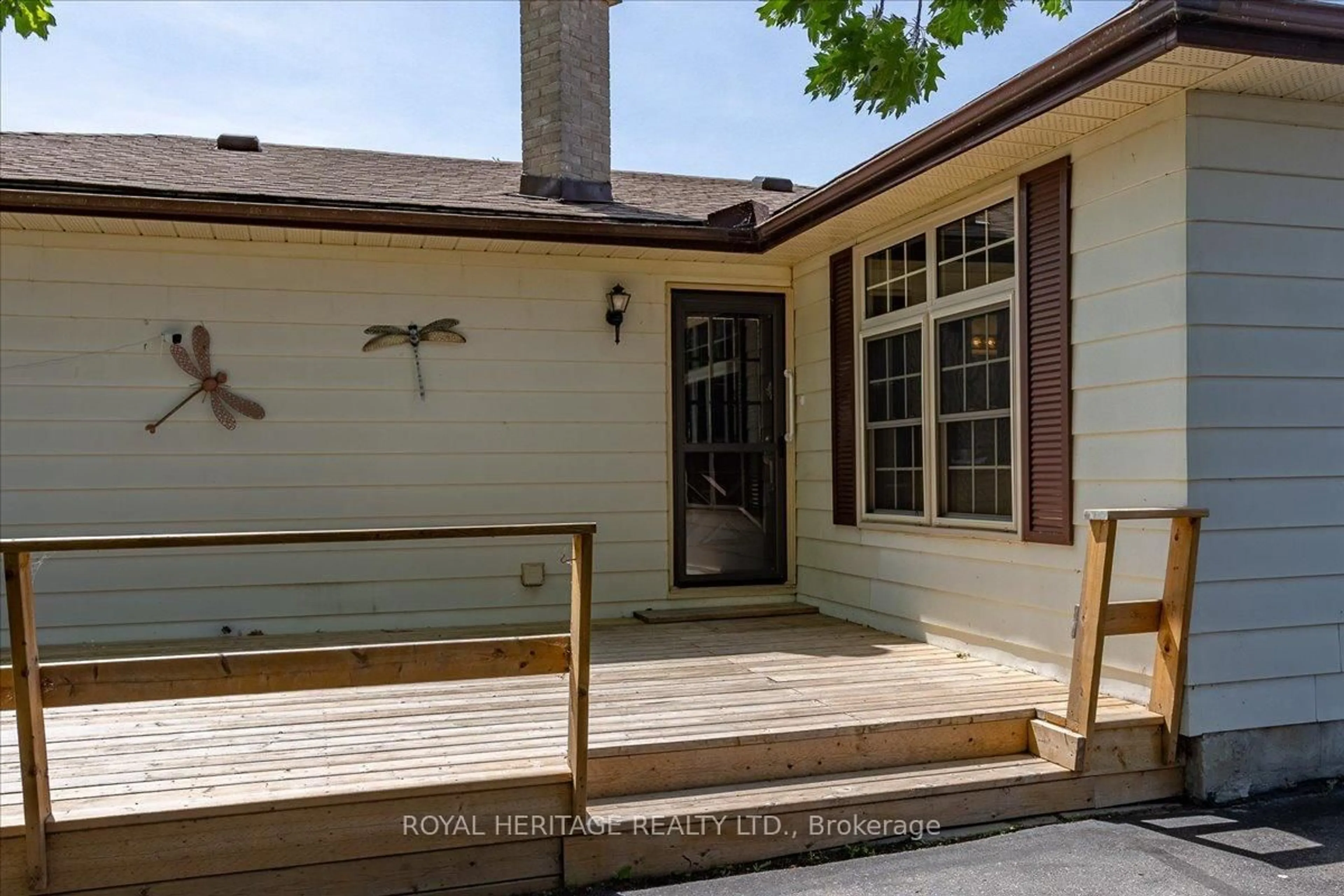 Home with vinyl exterior material, street for 247 Rabys Shore Dr, Kawartha Lakes Ontario K0M 1N0