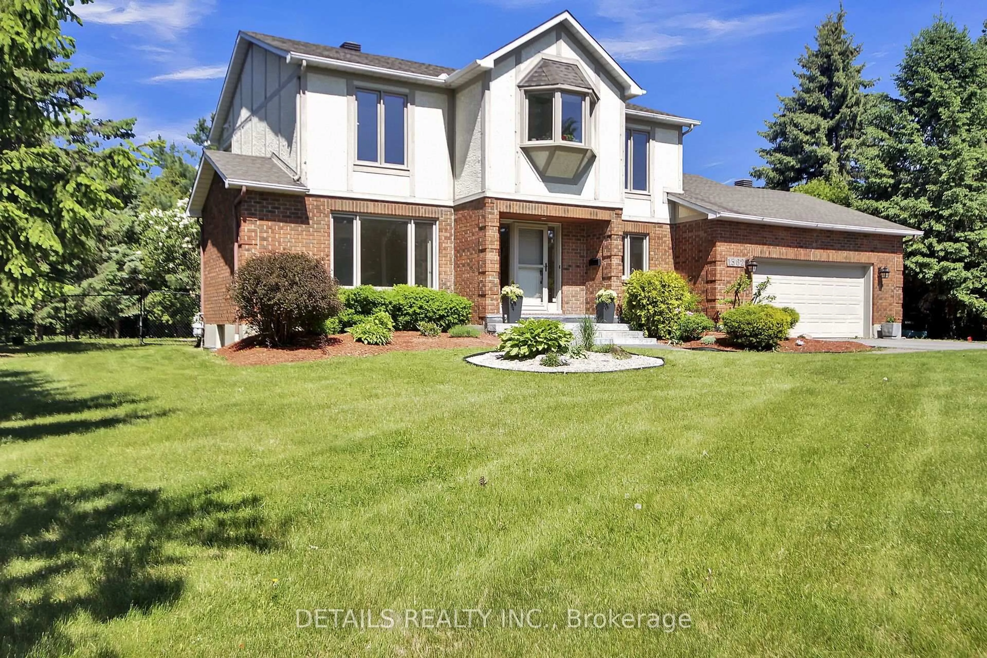Home with brick exterior material, street for 1362 Cornfield Cres, Ottawa Ontario K4P 1E6