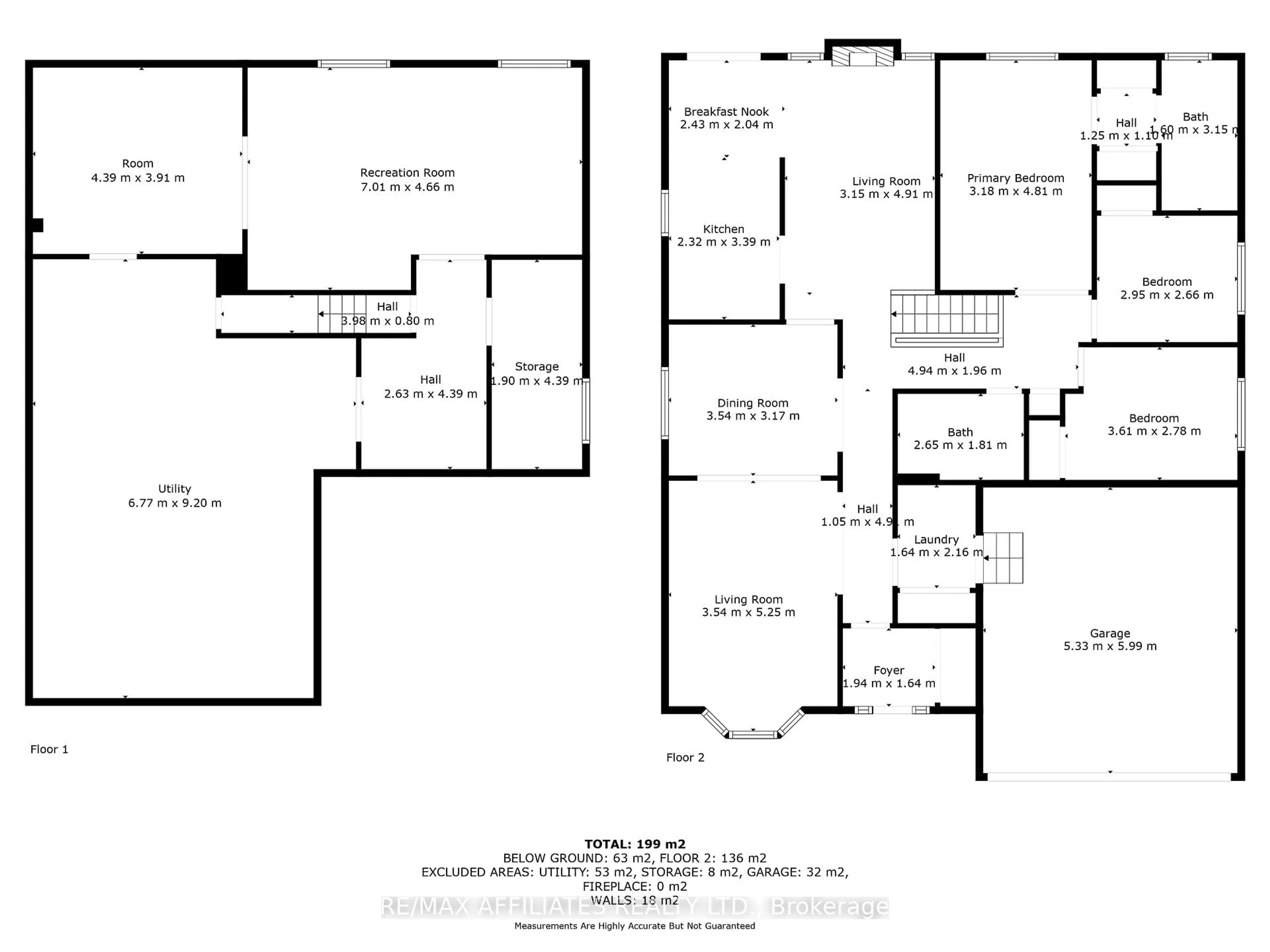 Floor plan for 1695 Caminiti Cres, Orleans Ontario K4A 1L7