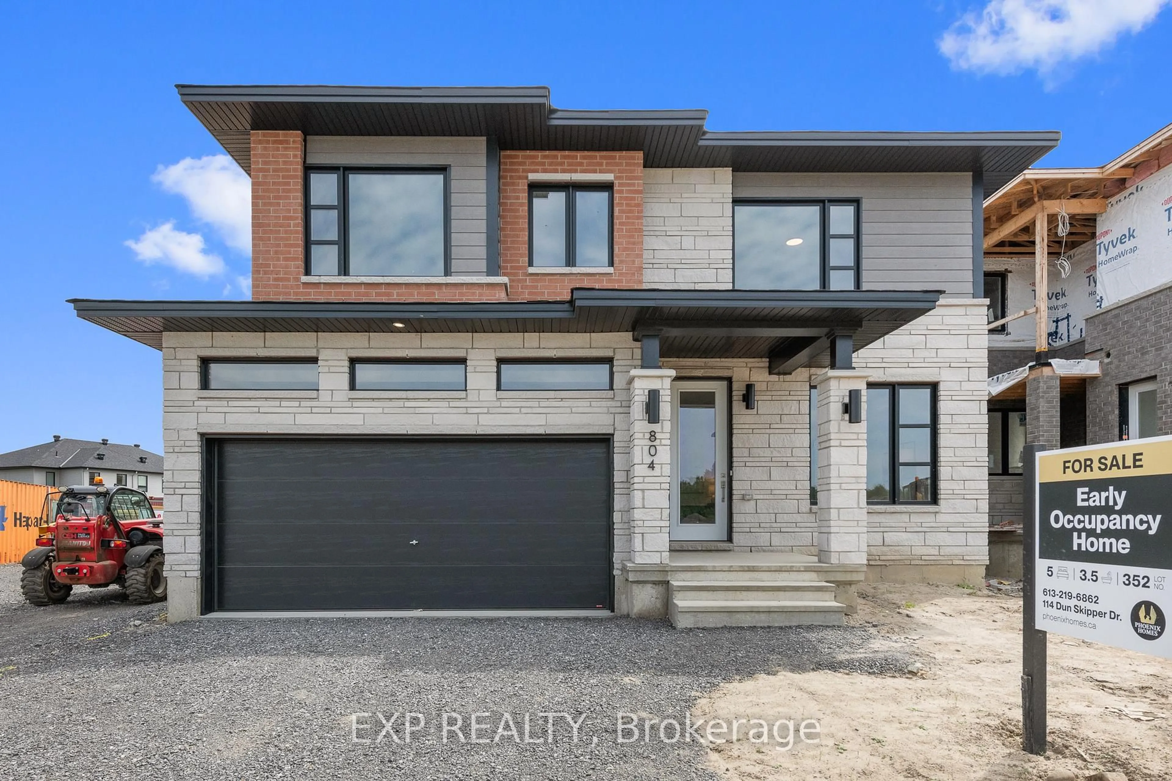 Home with brick exterior material, street for 804 Ninaatik Pl, Ottawa Ontario K1X 0J7