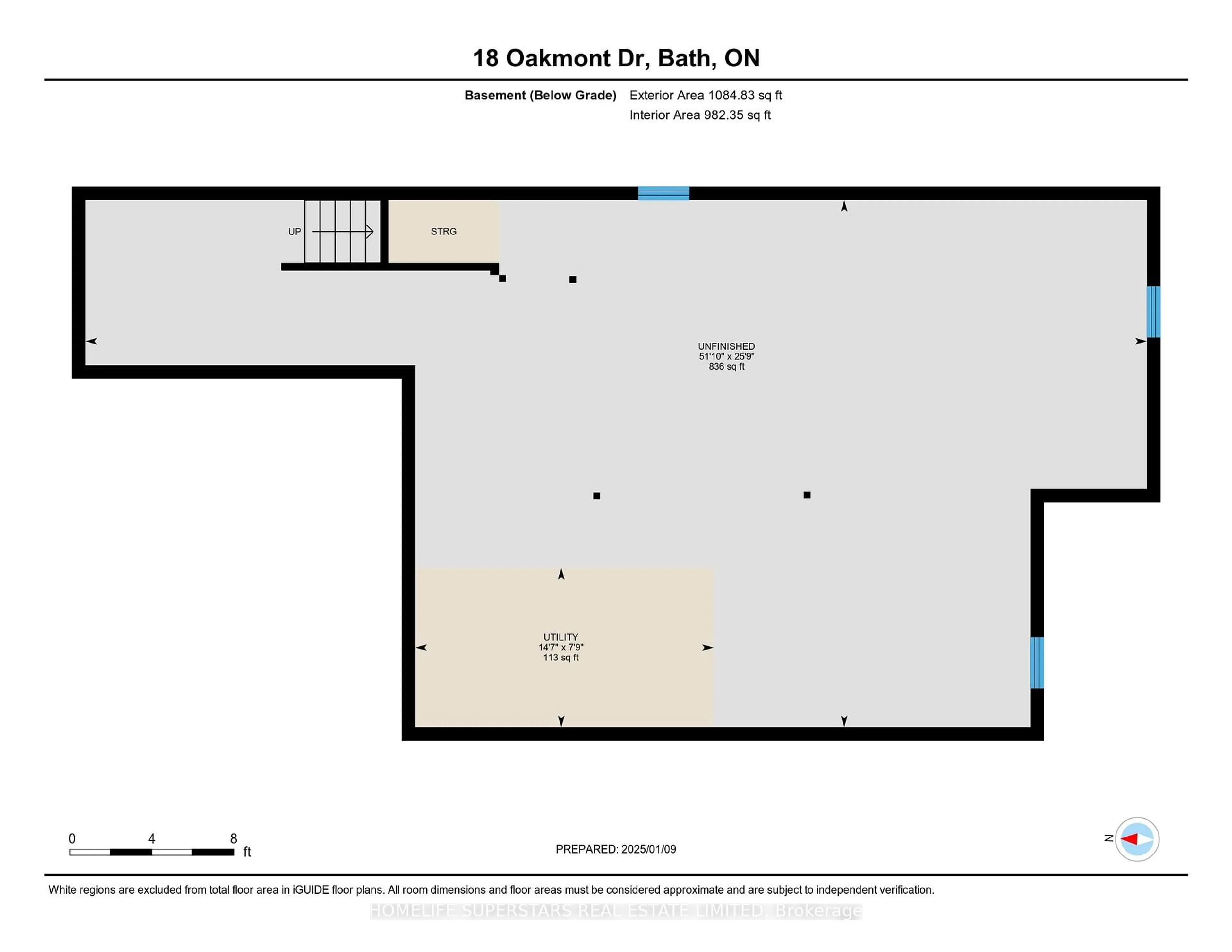 Floor plan for 18 Oakmont Dr, Bath Ontario K0H 1G0