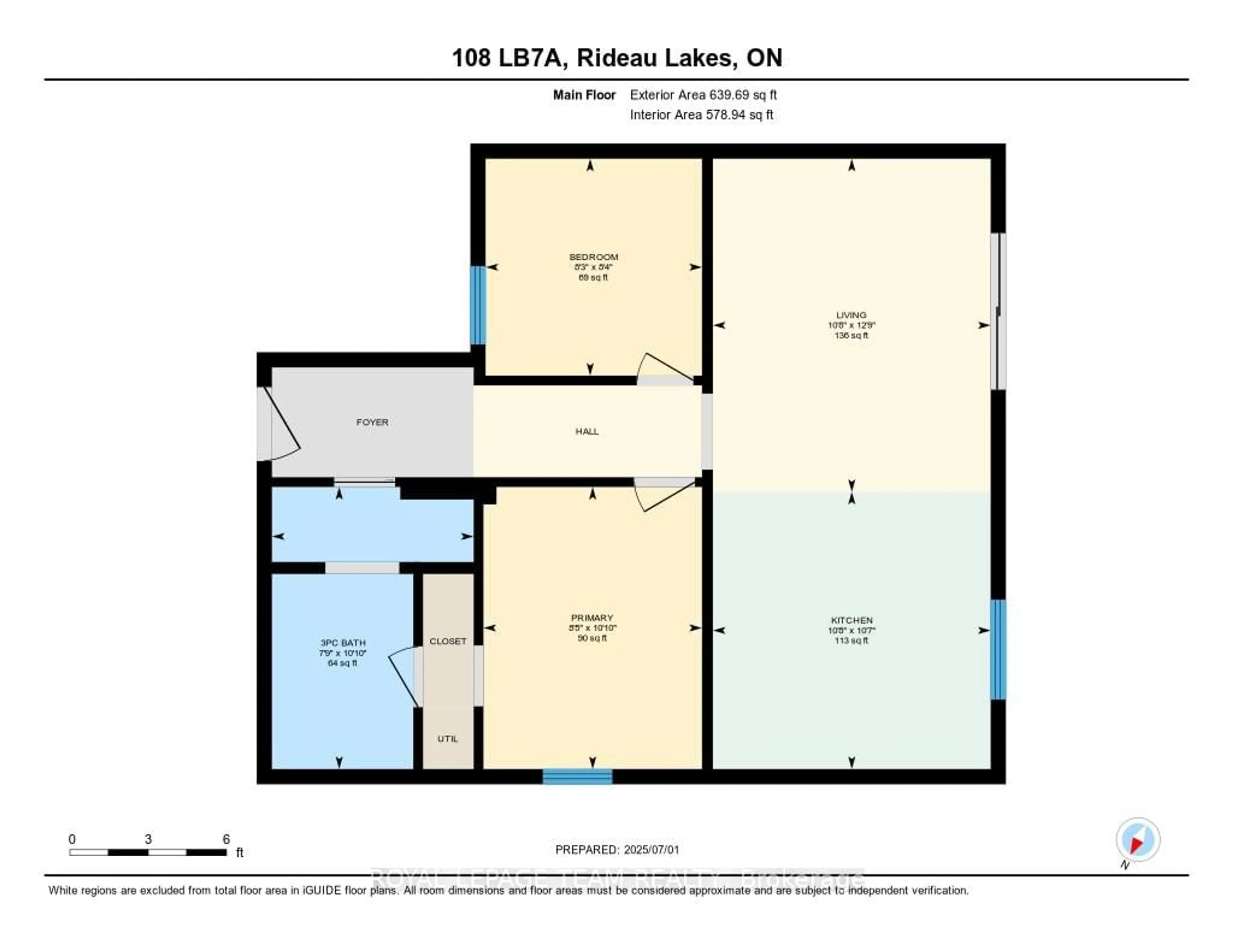 Floor plan for 108 Lb7a Rd, Rideau Lakes Ontario K0E 1G0