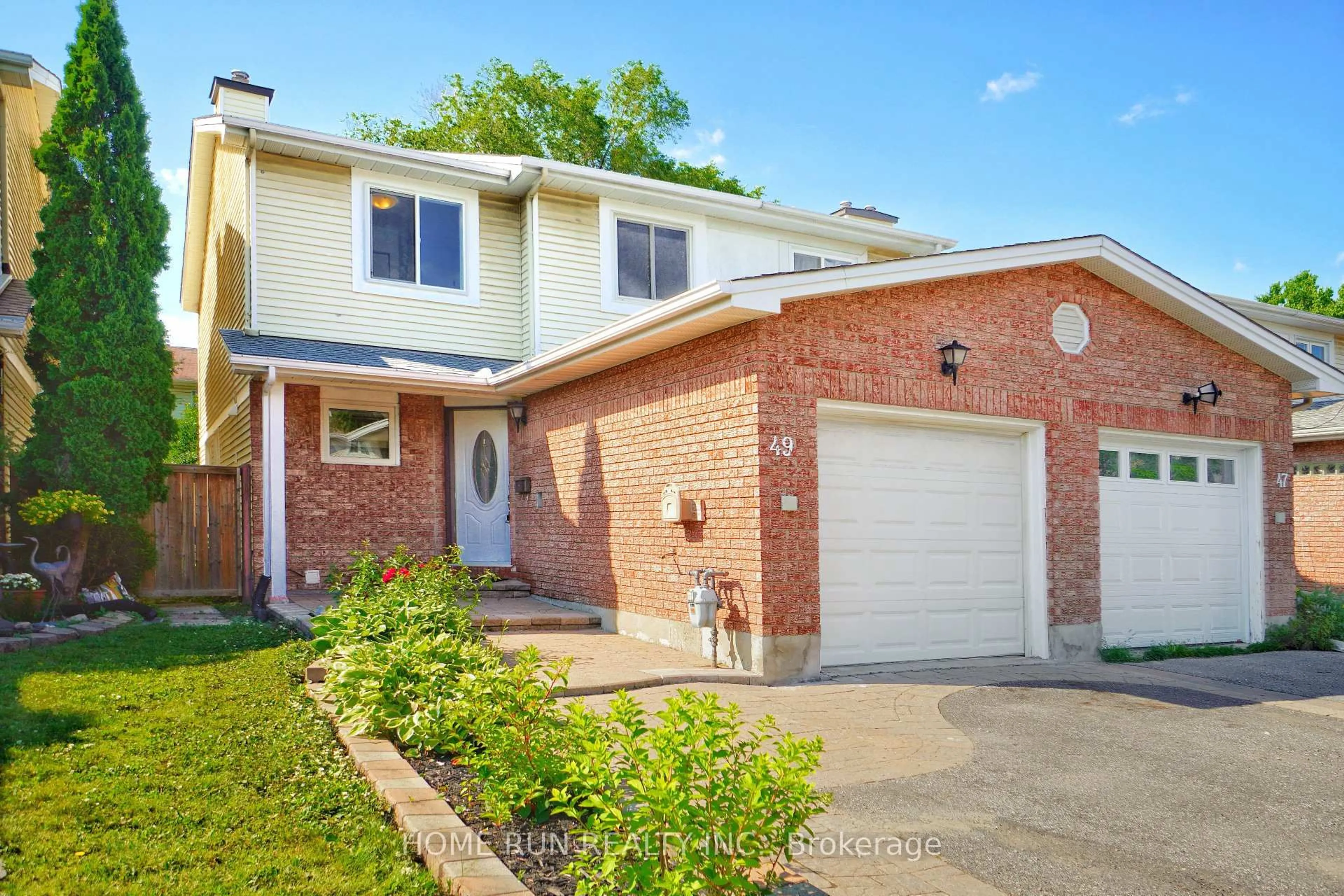 Home with brick exterior material, street for 49 Burlington Cres, Ottawa Ontario K1T 3K8