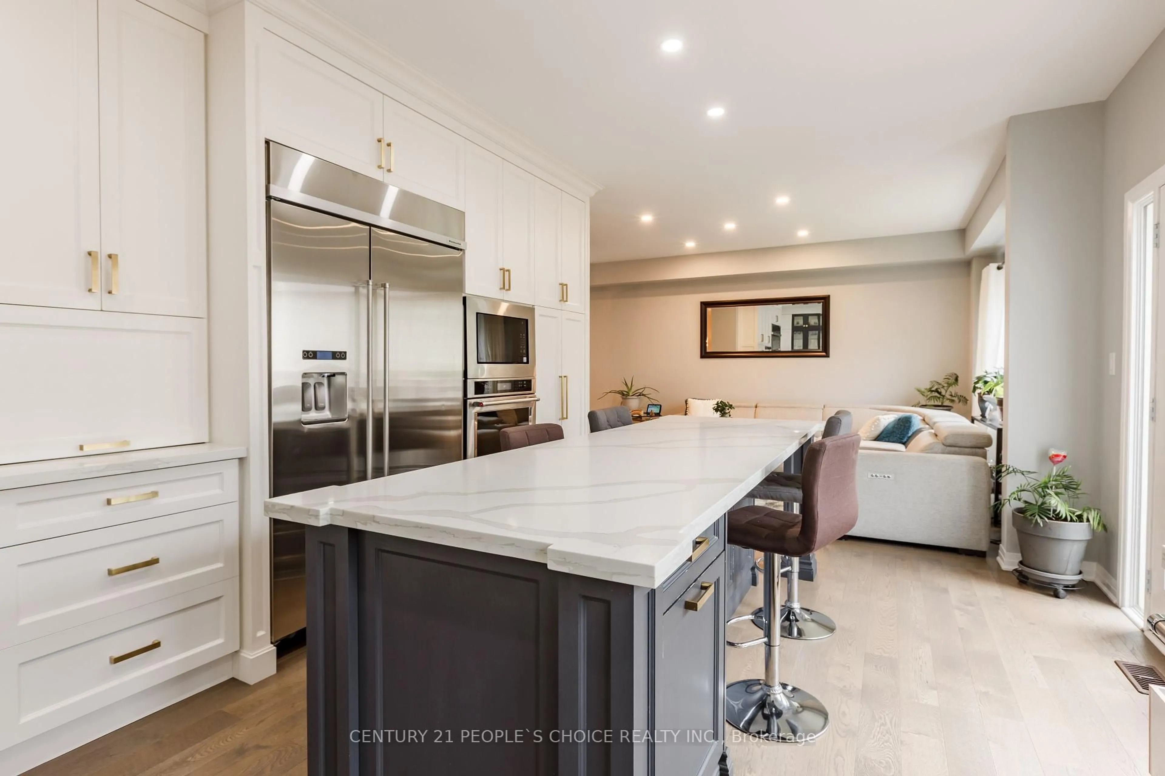 Open concept kitchen, ceramic/tile floor for 5 Jenkins St #House, East Luther Grand Valley Ontario L9W 7R2