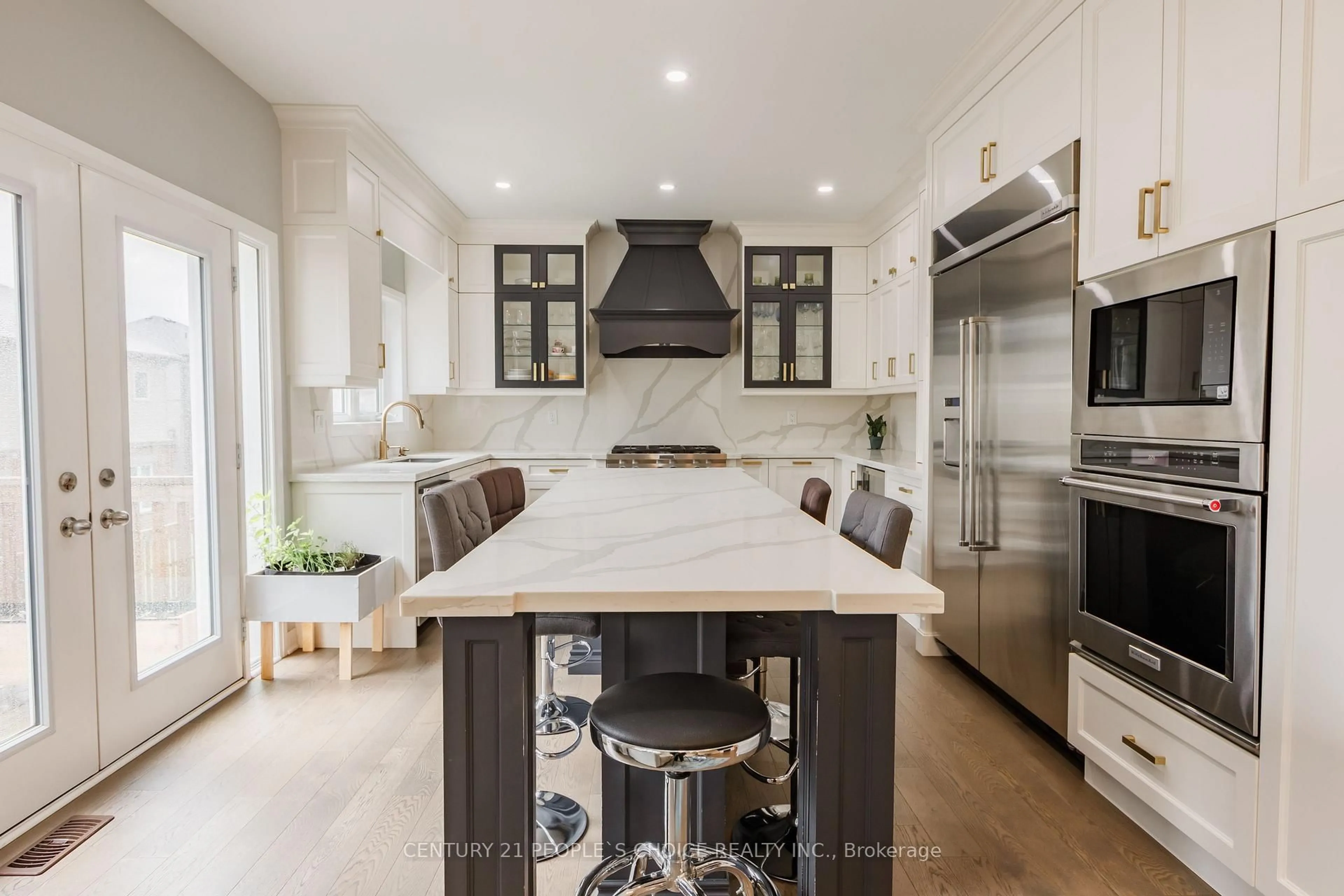 Contemporary kitchen, ceramic/tile floor for 5 Jenkins St #House, East Luther Grand Valley Ontario L9W 7R2