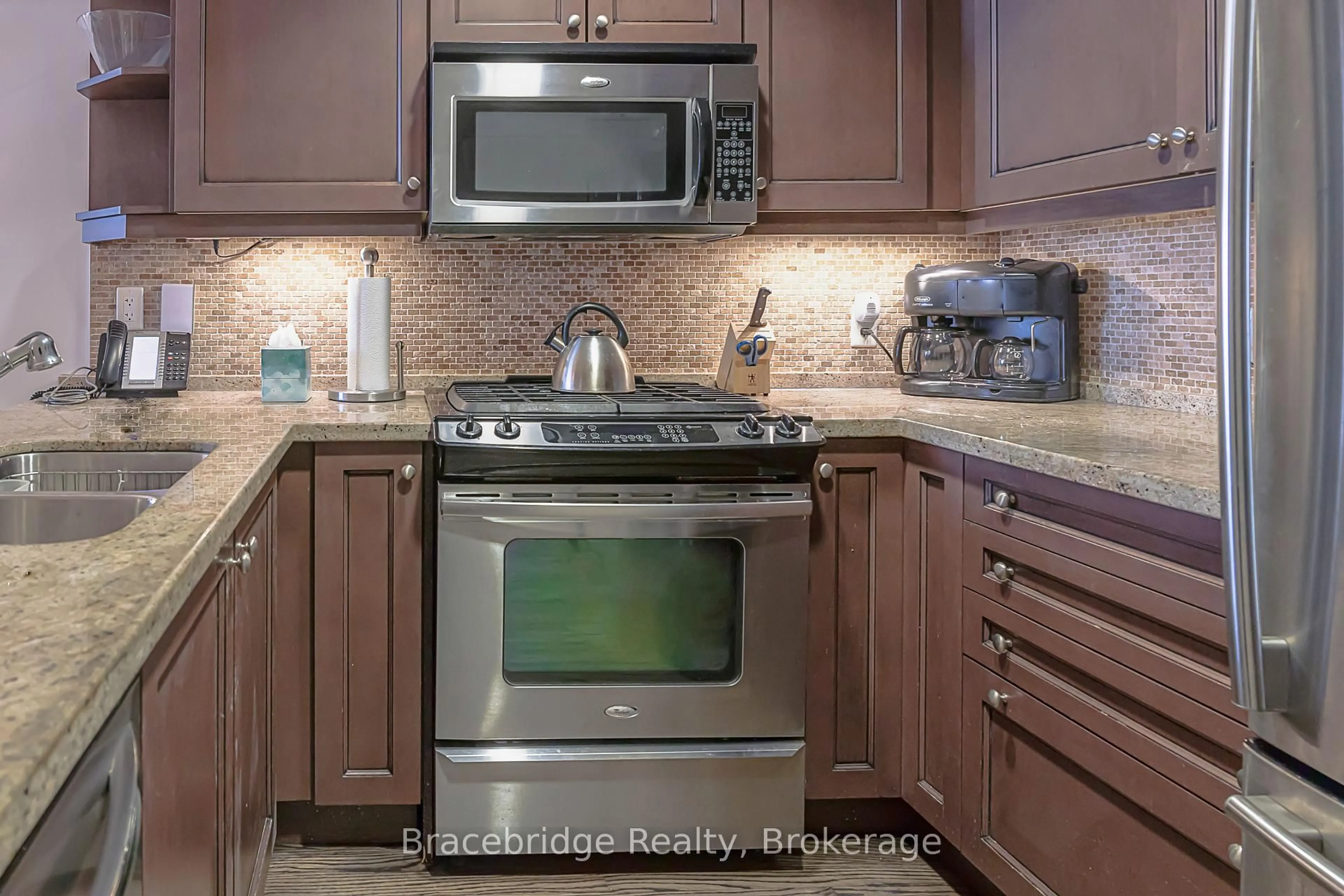 Standard kitchen, ceramic/tile floor for 1869 Muskoka 118 Rd #A102-A1&A2, Muskoka Lakes Ontario P1L 1W8