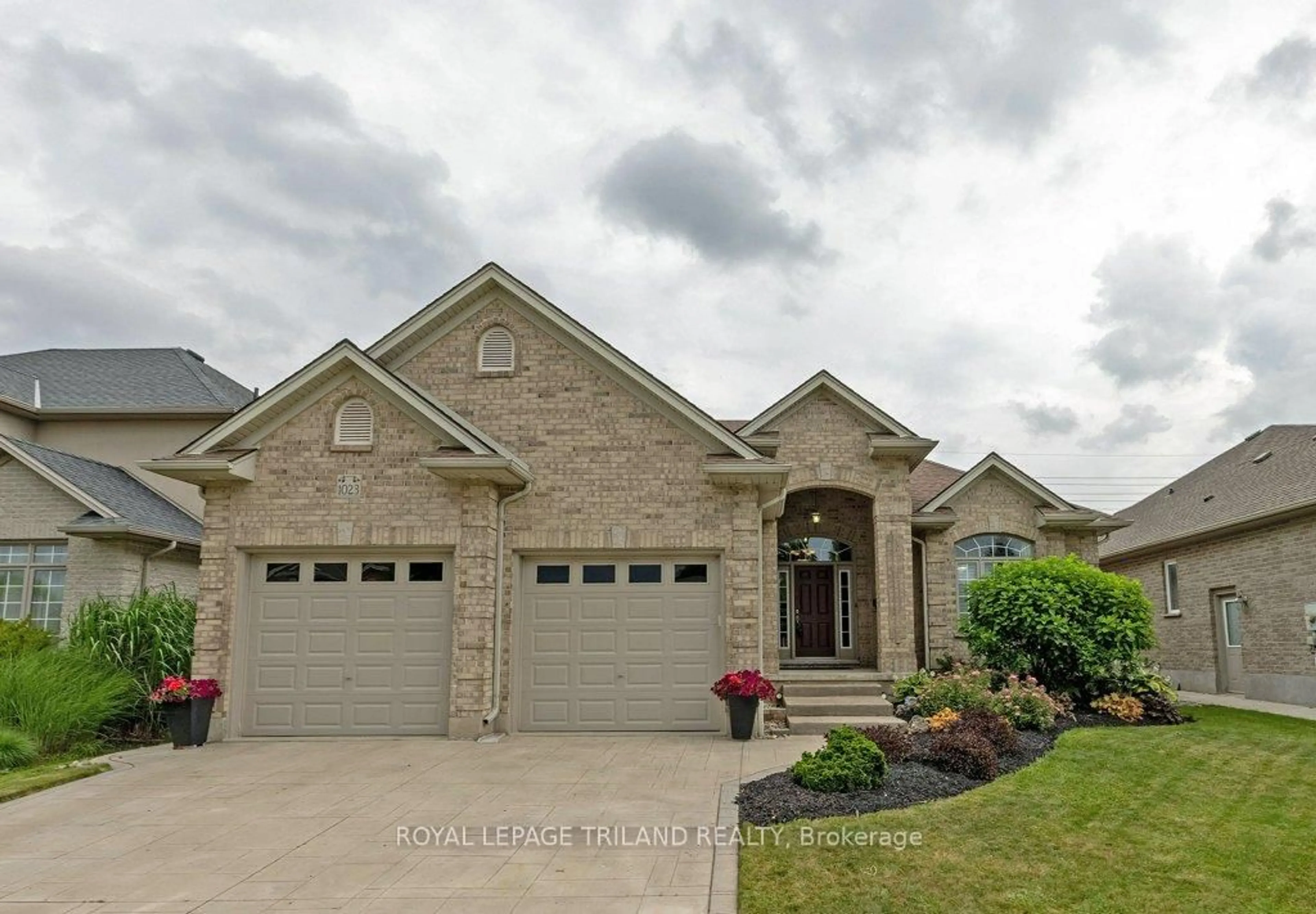 Home with brick exterior material, street for 1023 Manchester Rd, London North Ontario N6H 5J1