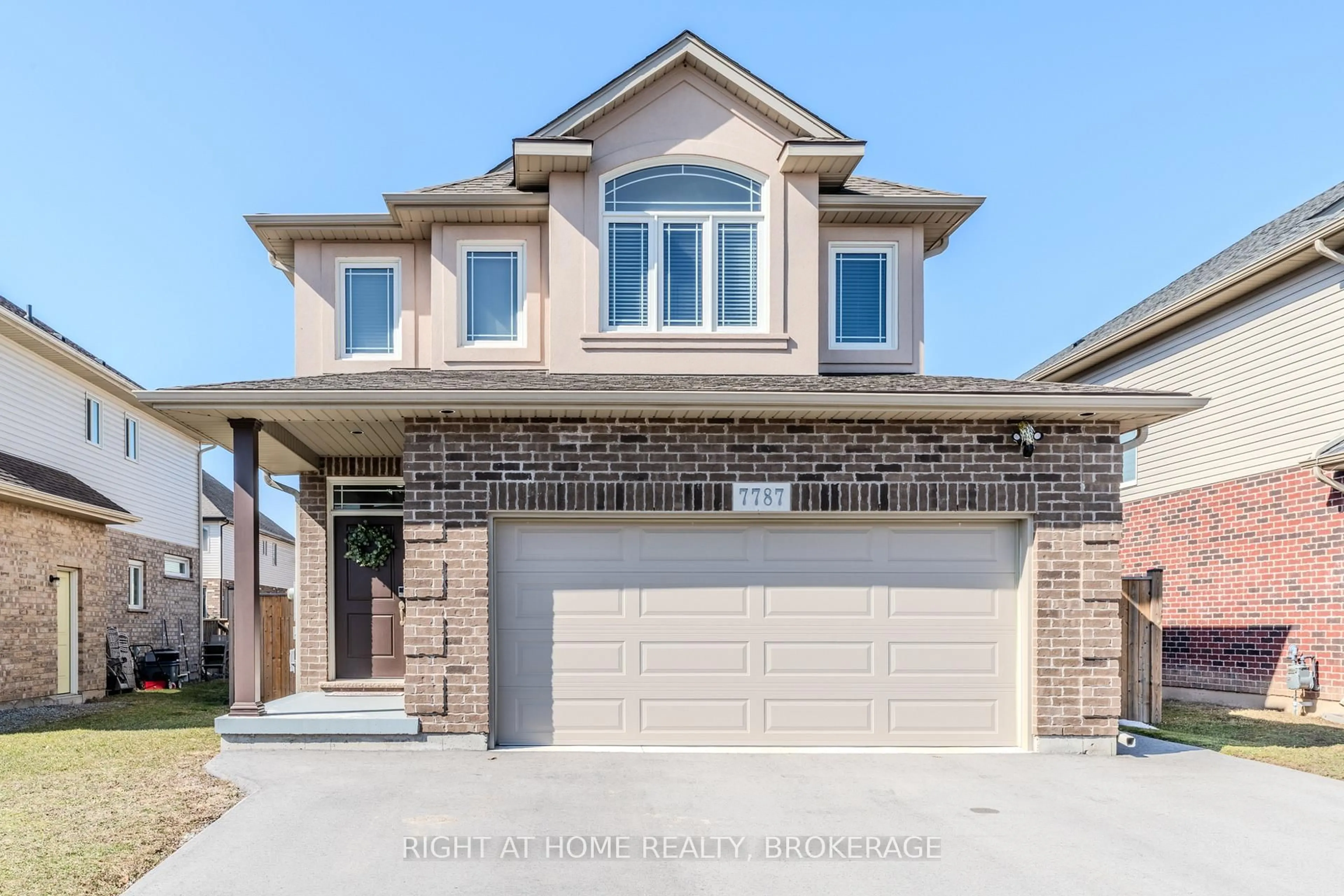 Home with brick exterior material, street for 7787 Hanniwell St, Niagara Falls Ontario L2G 0H5