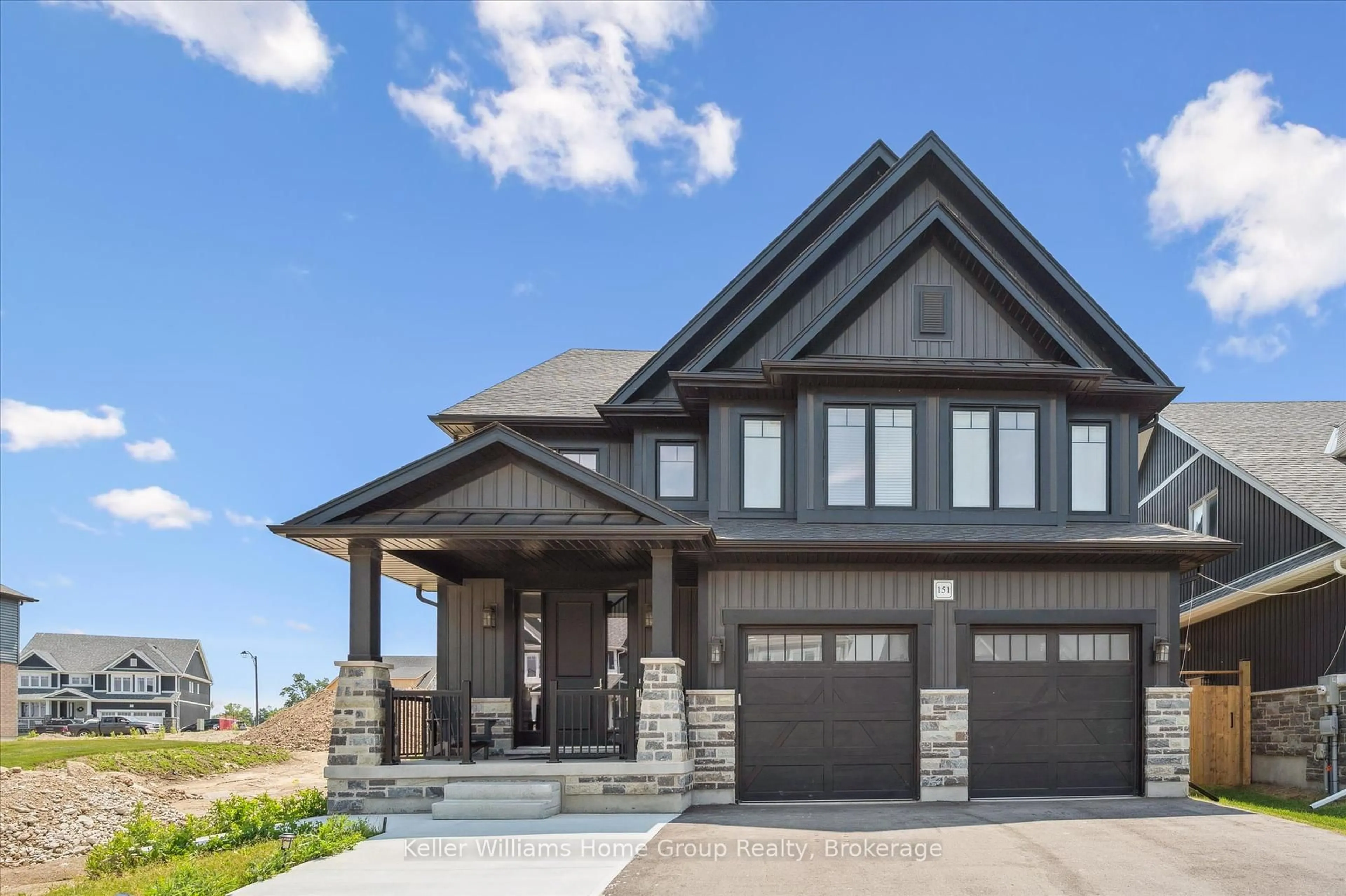 Home with brick exterior material, street for 151 Harrison St, Centre Wellington Ontario N0B 1S0