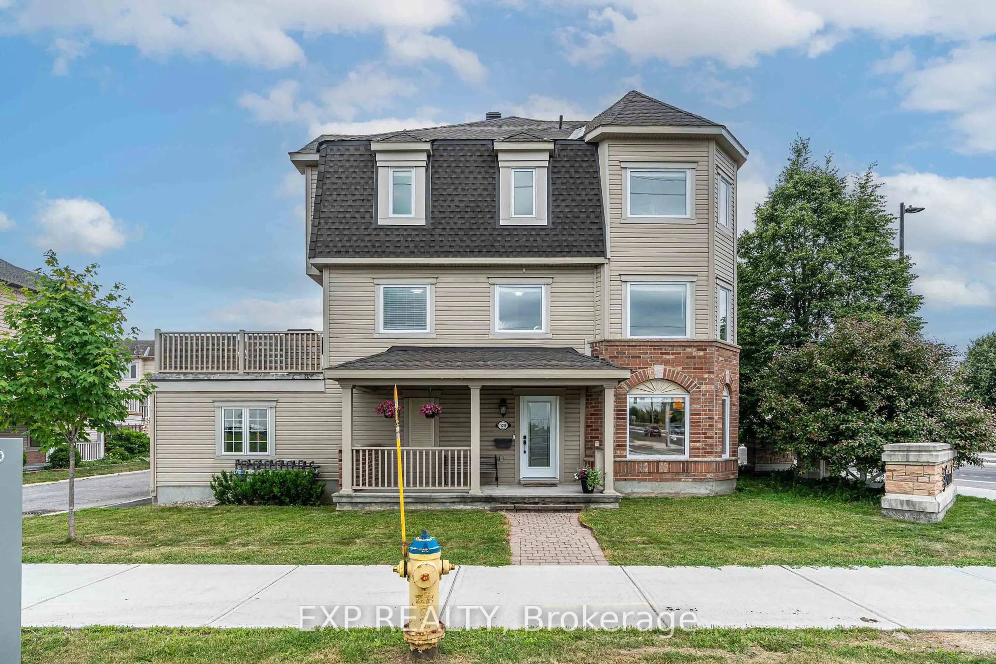Home with brick exterior material, street for 120 Huntmar Dr, Ottawa Ontario K2S 0E3