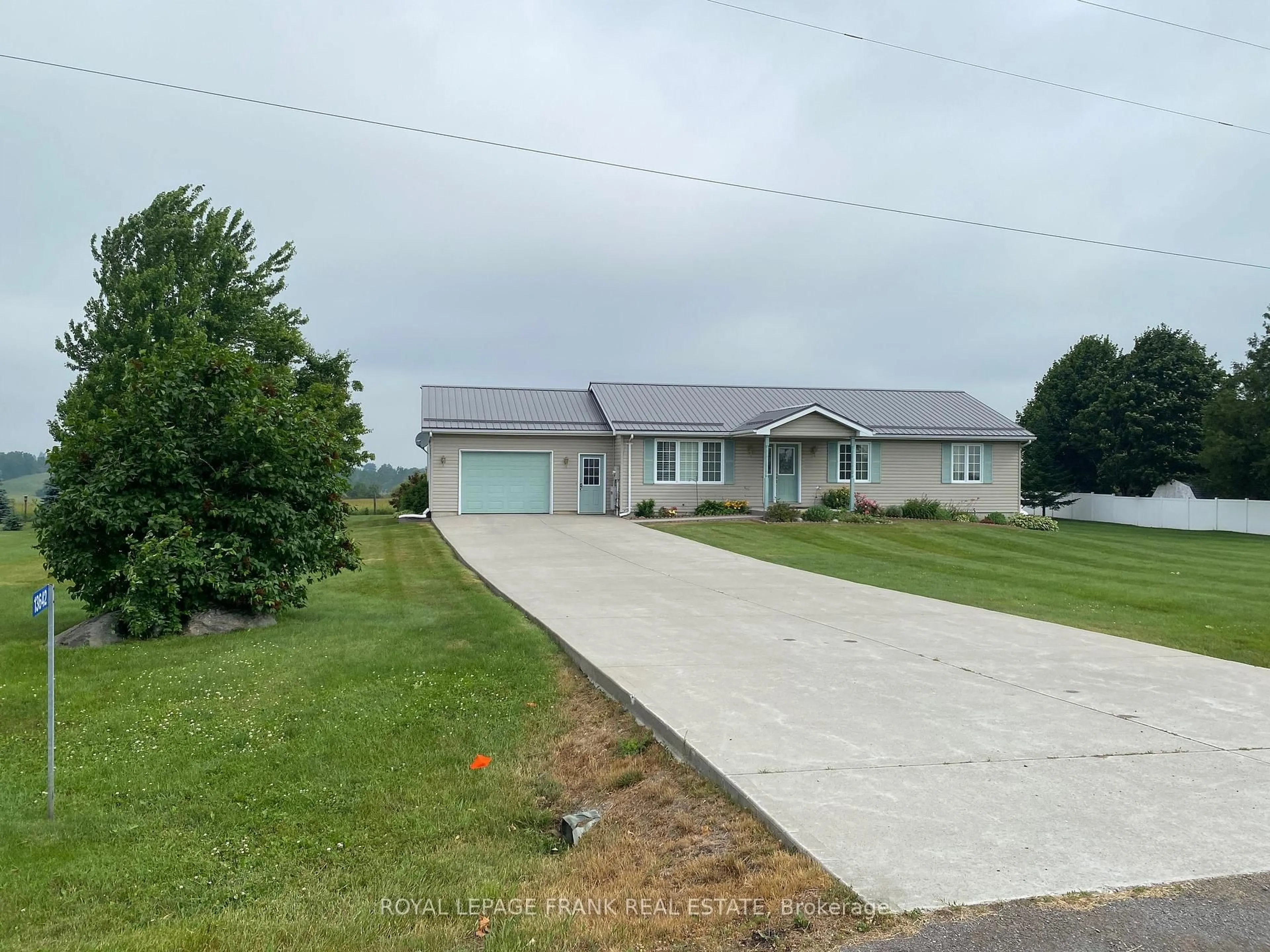 A pic from outside/outdoor area/front of a property/back of a property/a pic from drone, unknown for 13642 Telephone Rd, Cramahe Ontario K0K 1S0