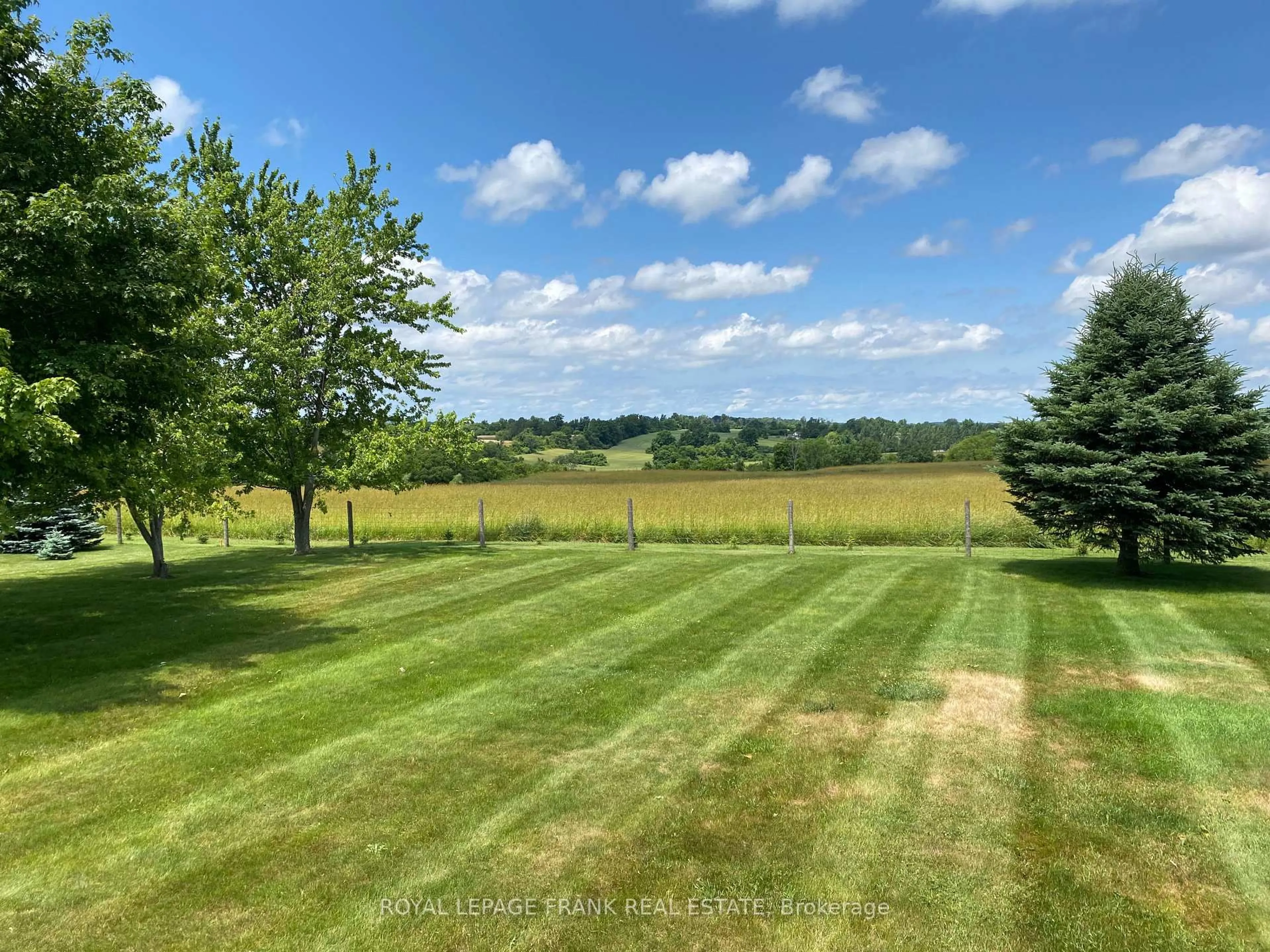 A pic from outside/outdoor area/front of a property/back of a property/a pic from drone, water/lake/river/ocean view for 13642 Telephone Rd, Cramahe Ontario K0K 1S0