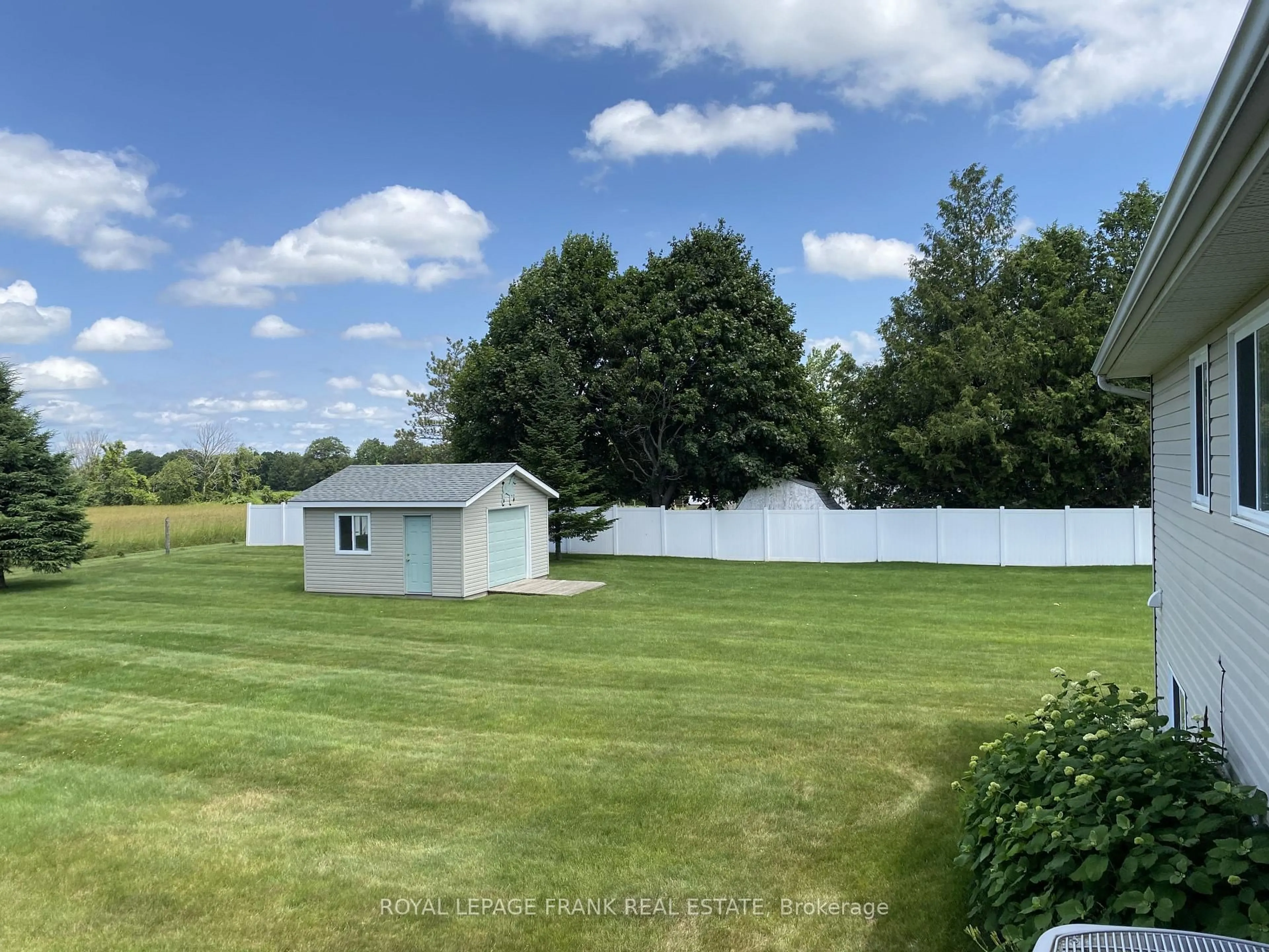 A pic from outside/outdoor area/front of a property/back of a property/a pic from drone, water/lake/river/ocean view for 13642 Telephone Rd, Cramahe Ontario K0K 1S0