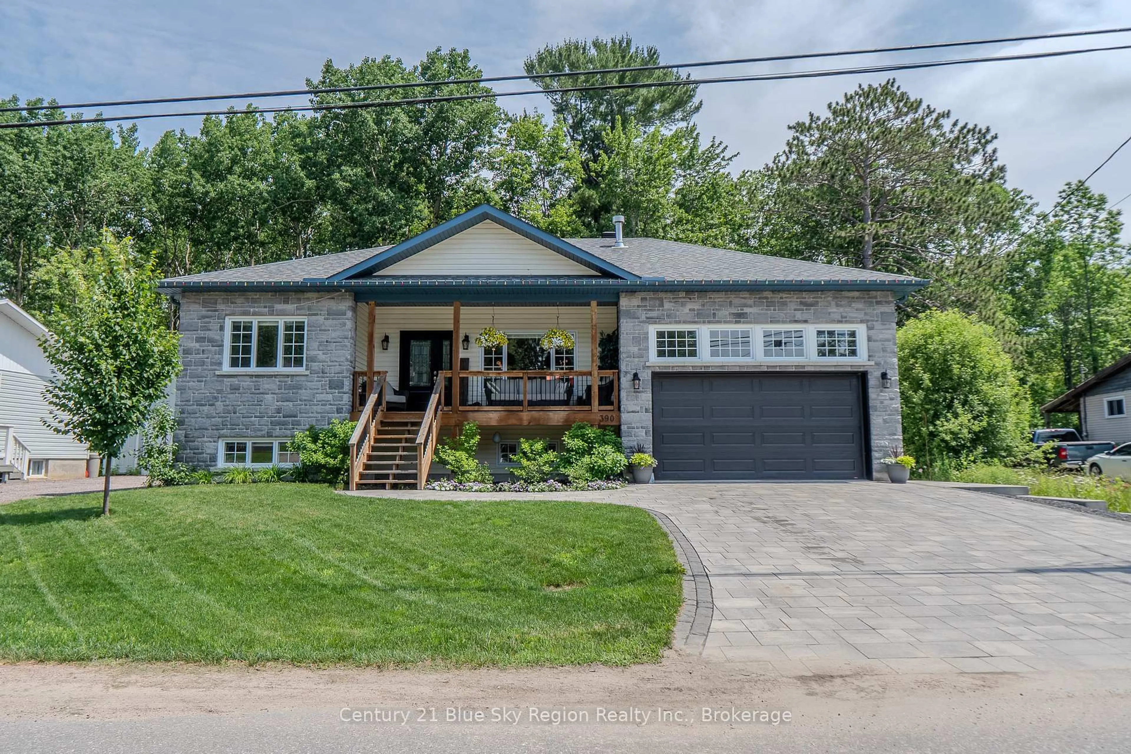 Home with brick exterior material, street for 390 King St, Callander Ontario P0H 1H0