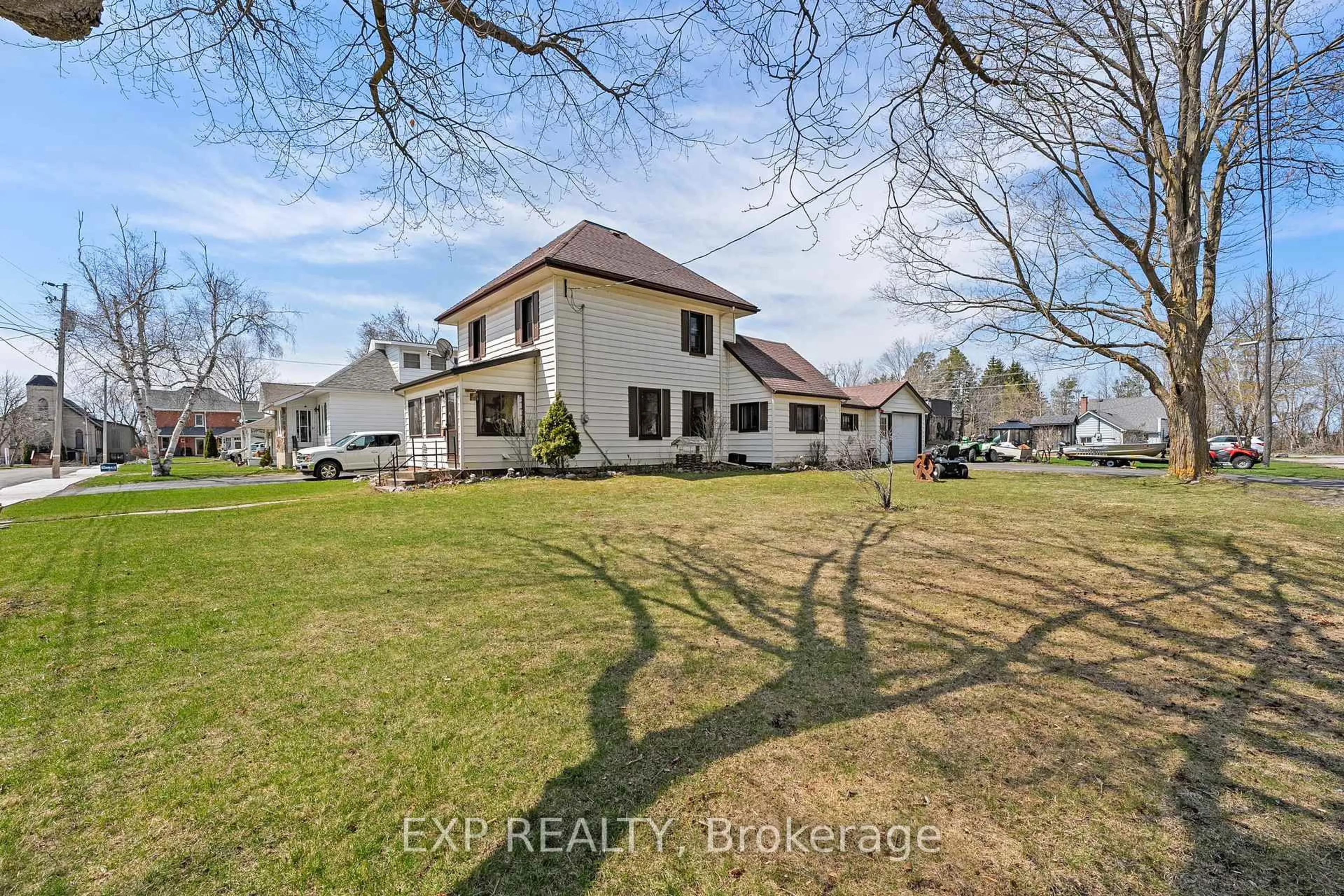 A pic from outside/outdoor area/front of a property/back of a property/a pic from drone, unknown for 9 Victoria St, Kawartha Lakes Ontario K0L 2W0