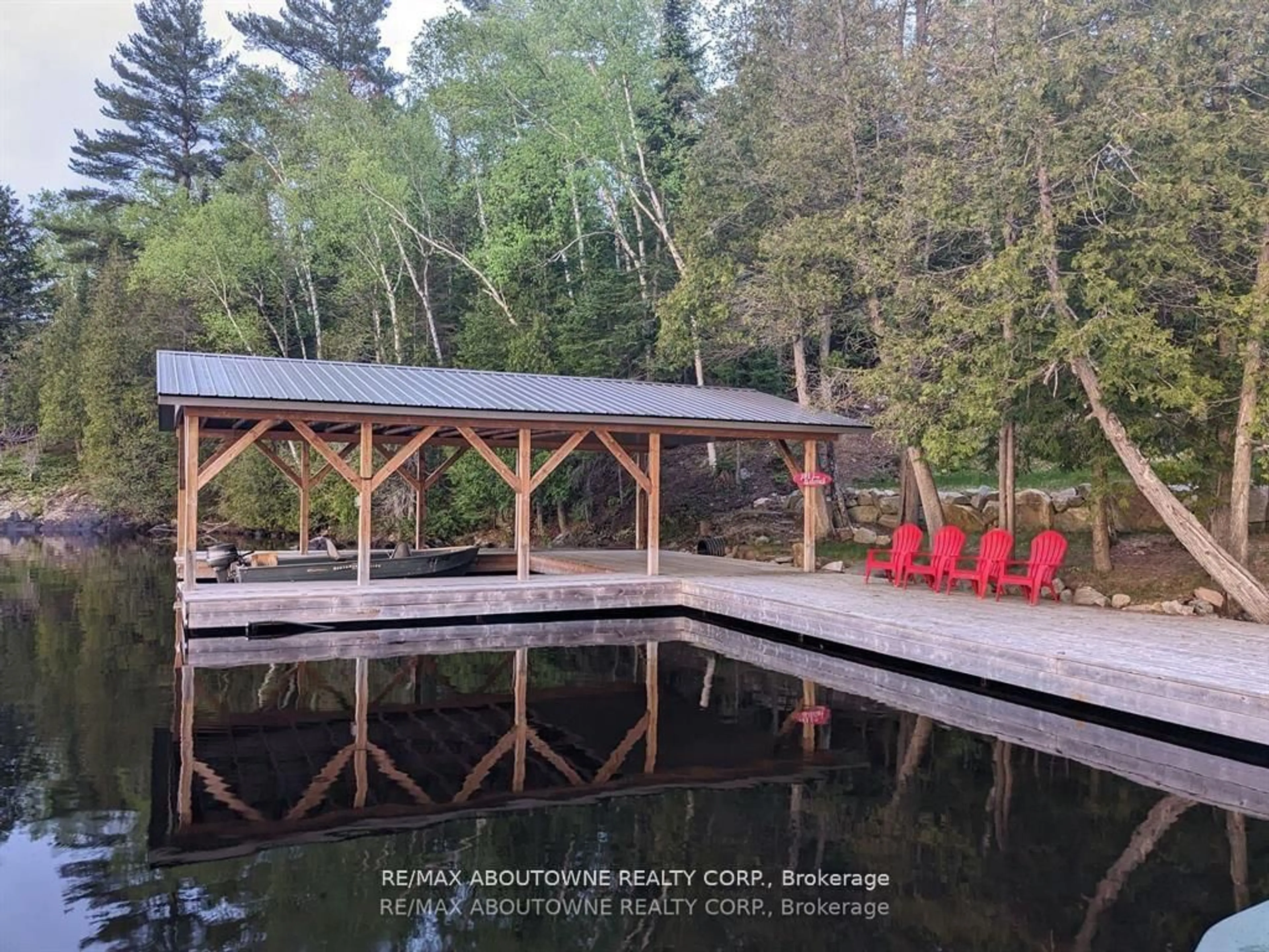 Patio, water/lake/river/ocean view for 623 Weslemkoon Lake, Hastings Ontario K0L 1W0