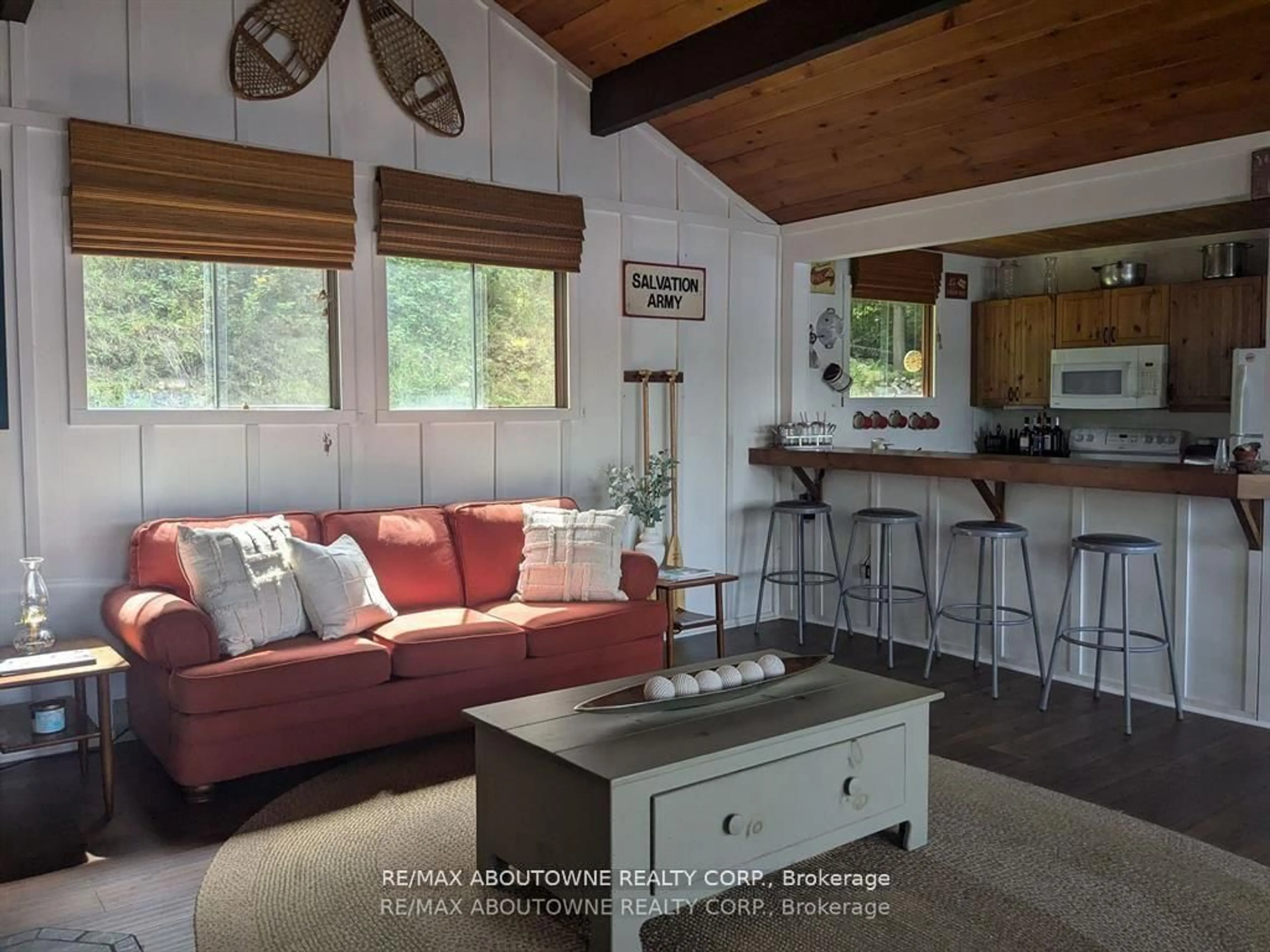 Living room with furniture, unknown for 623 Weslemkoon Lake, Hastings Ontario K0L 1W0