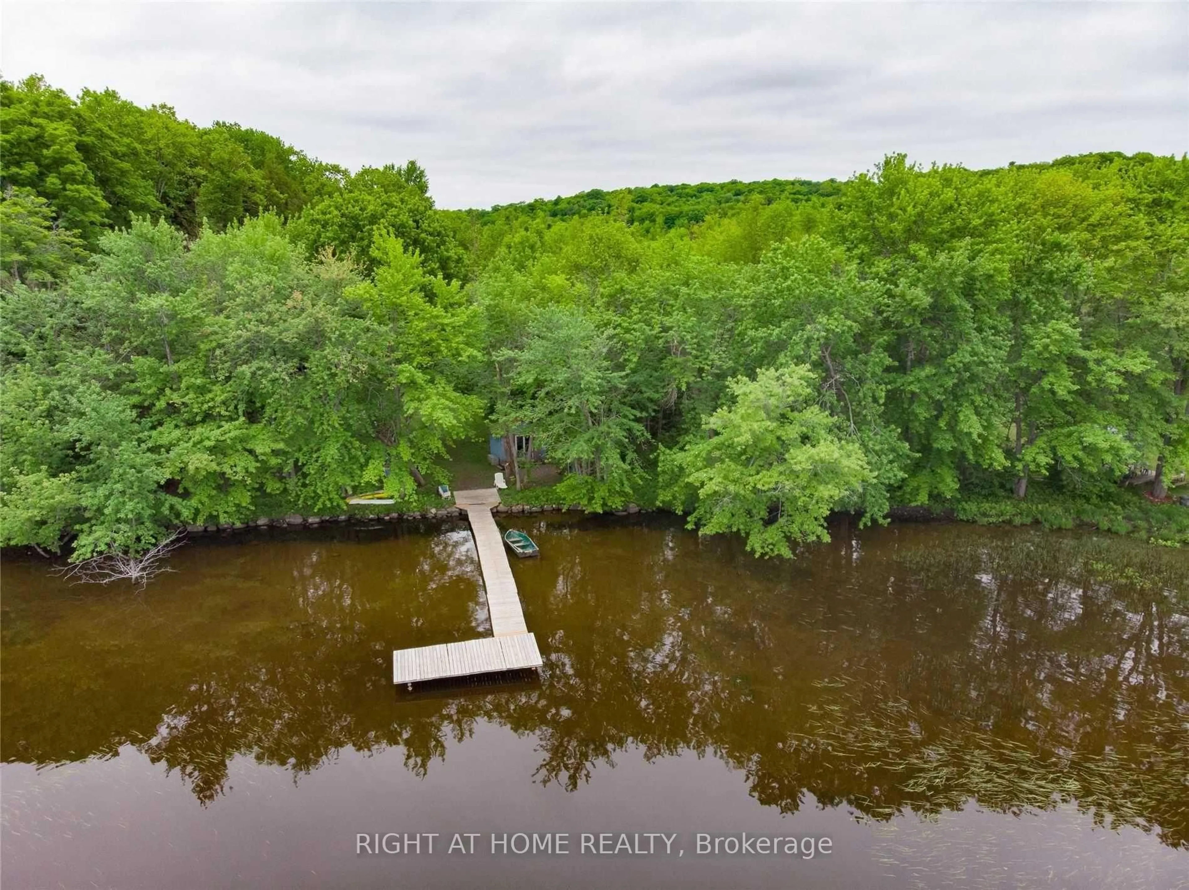 A pic from outside/outdoor area/front of a property/back of a property/a pic from drone, water/lake/river/ocean view for 1326 Windermere Rd ## 10, Muskoka Lakes Ontario P0B 1M0