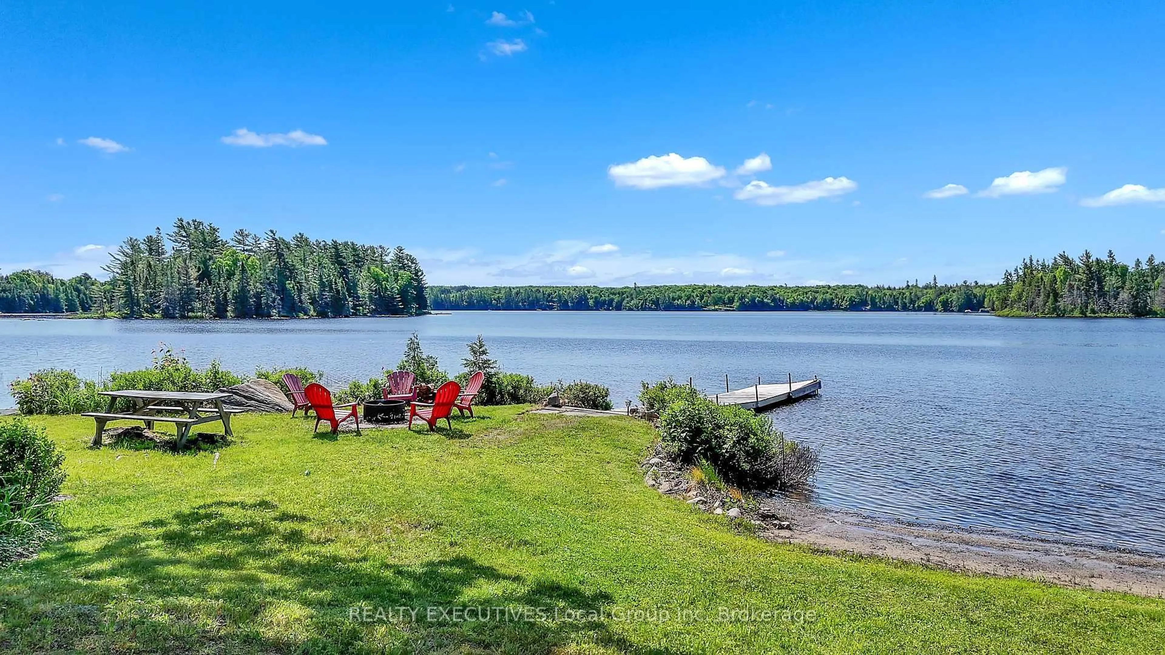 Patio, water/lake/river/ocean view for 351-E EVERGREEN Rd, North Bay Ontario P1B 8G2