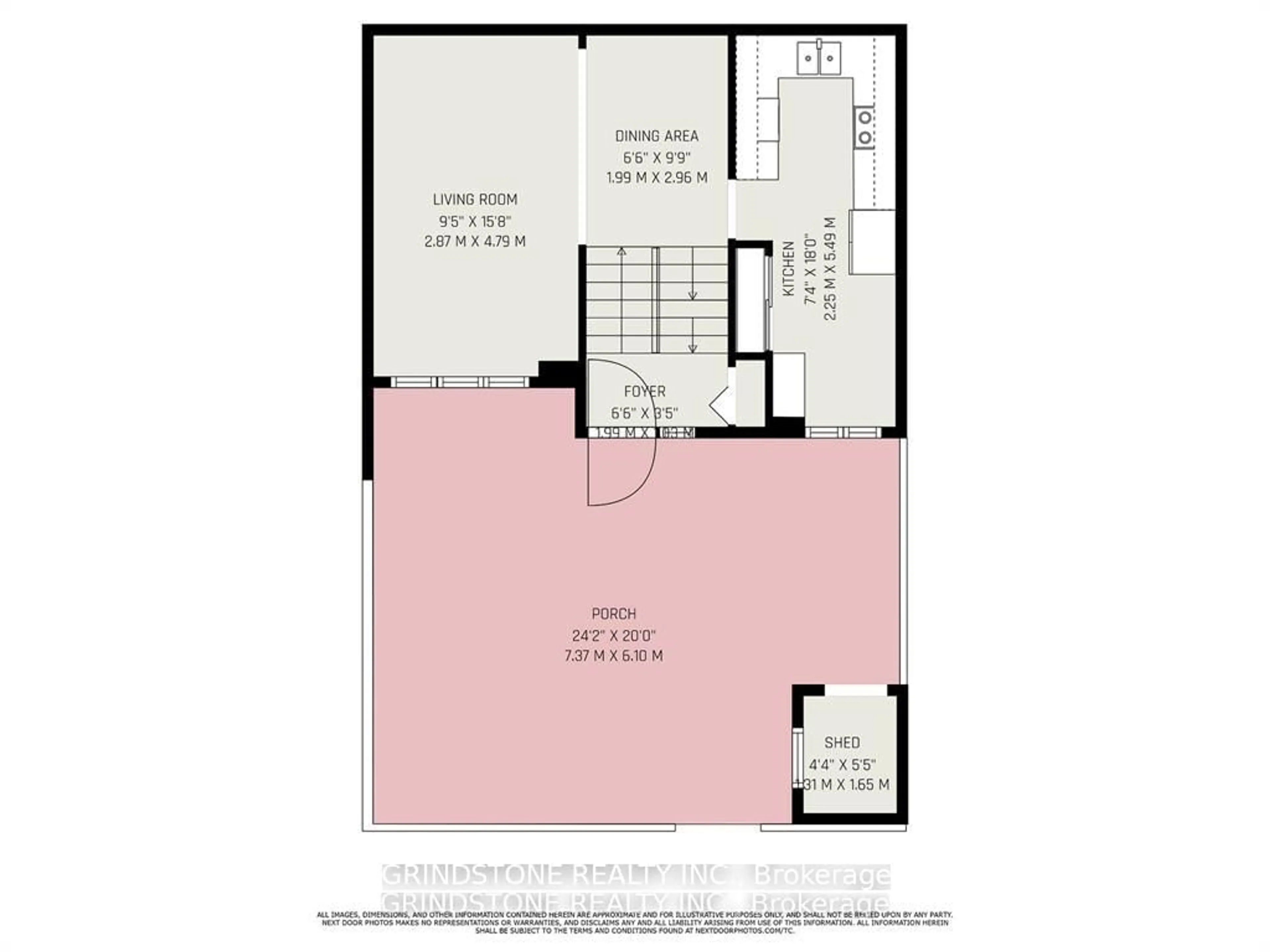 Floor plan for 127 Salter Cres, Kanata Ontario K2K 1Y8