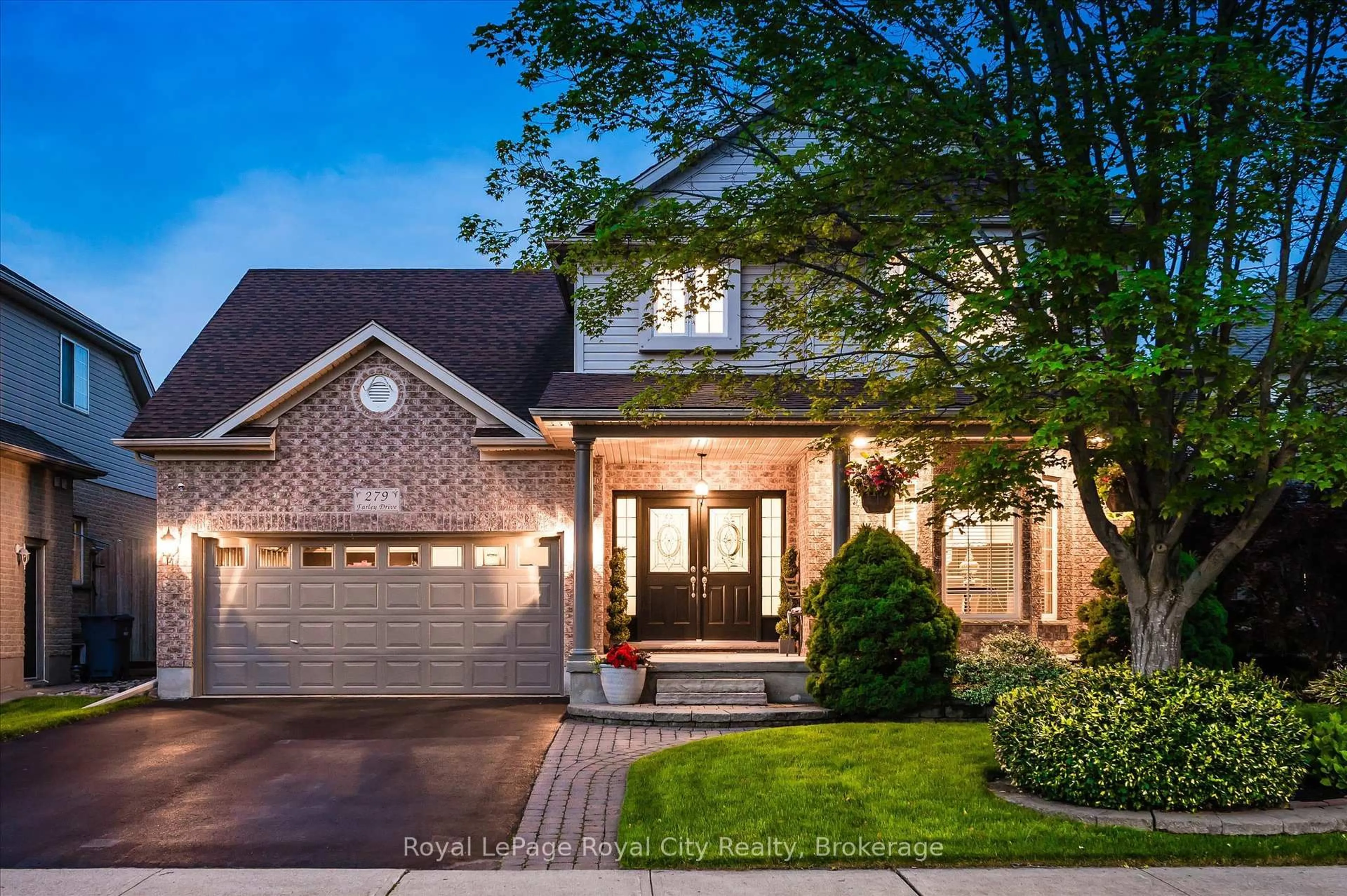 Home with brick exterior material, street for 279 Farley Dr, Guelph Ontario N1L 1N6