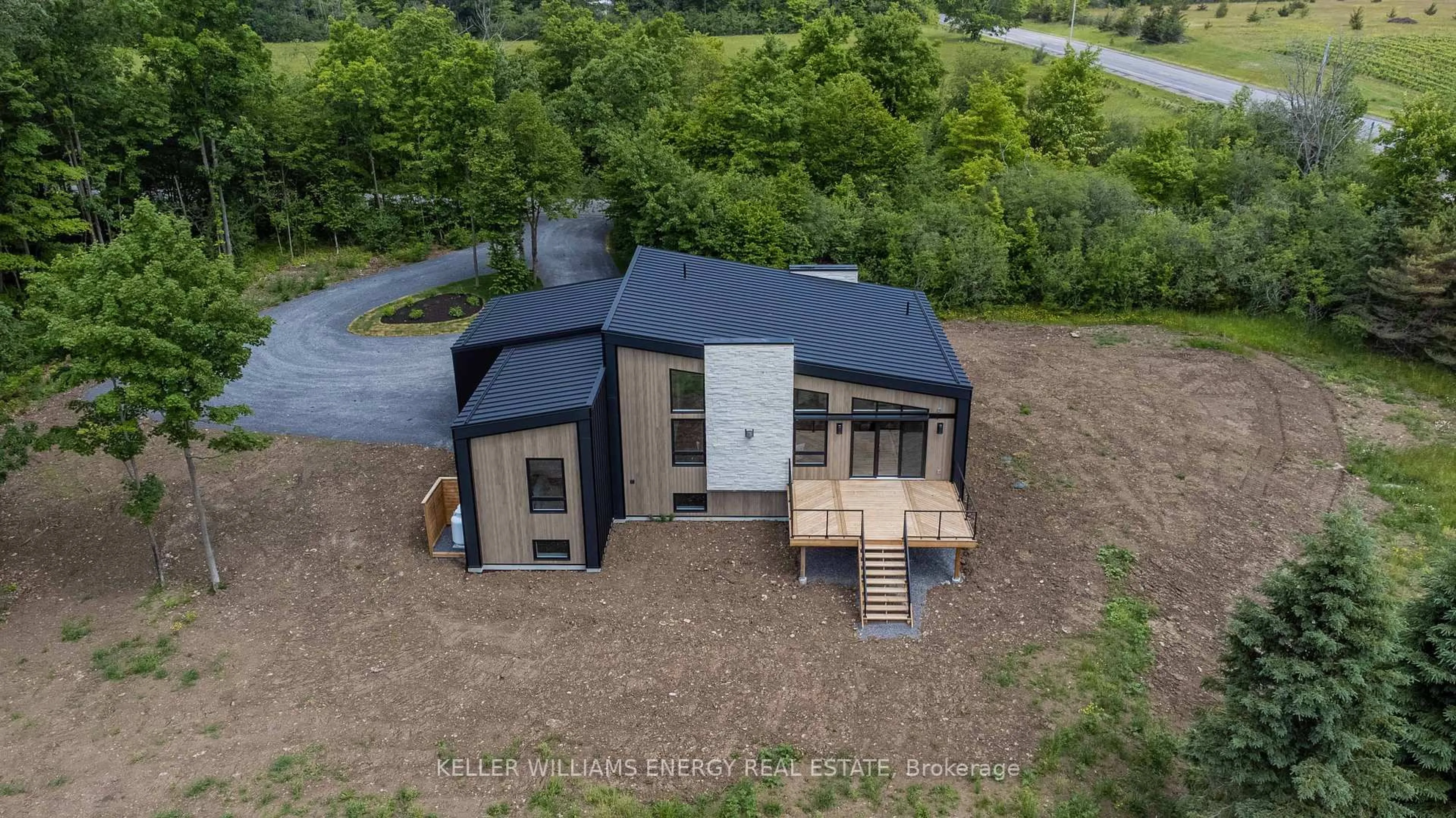 A pic from outside/outdoor area/front of a property/back of a property/a pic from drone, building for 13 Partridge Hollow Rd, Prince Edward County Ontario K0K 1T0