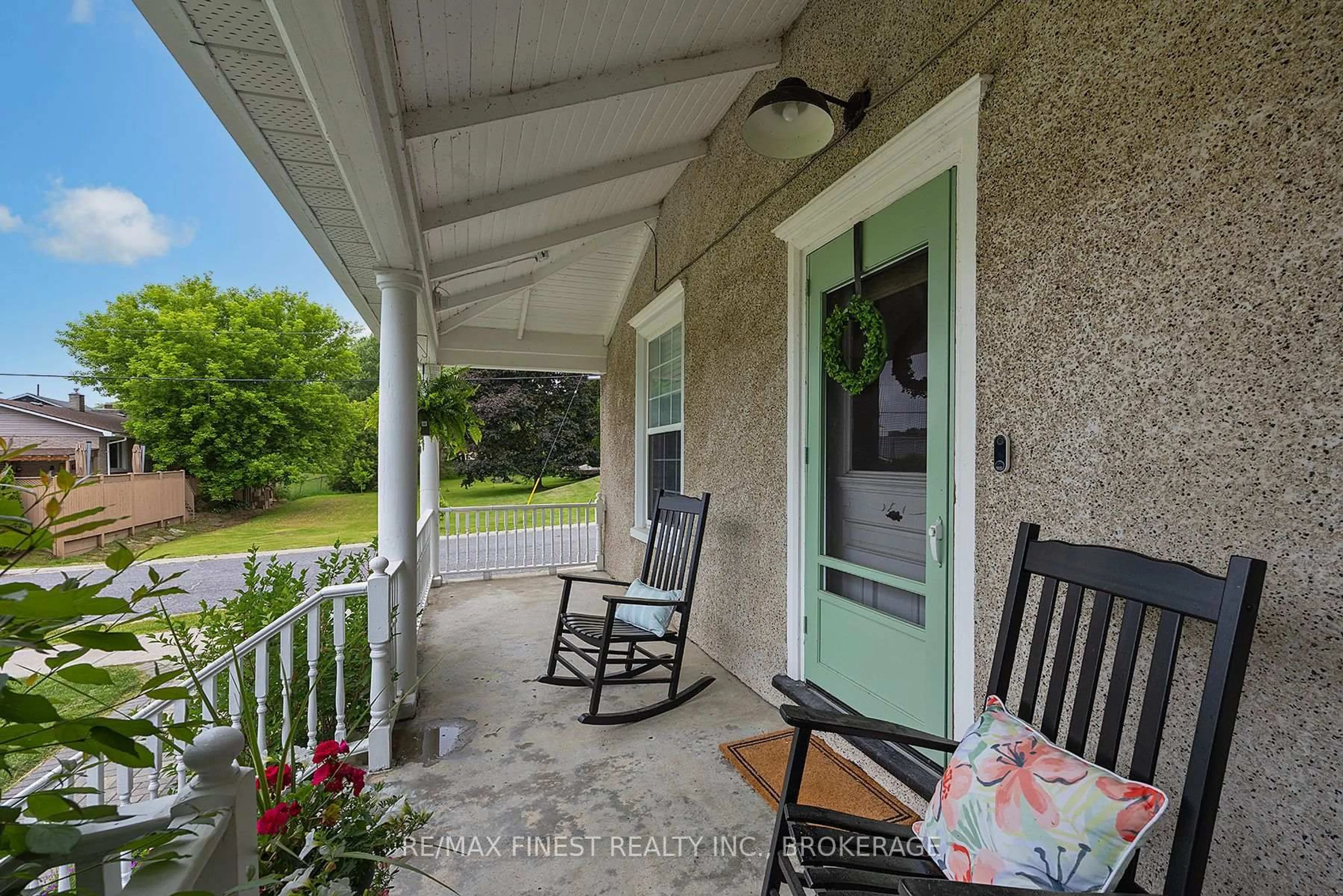 Patio, water/lake/river/ocean view for 386 Queen St, Bath Ontario K0H 1G0