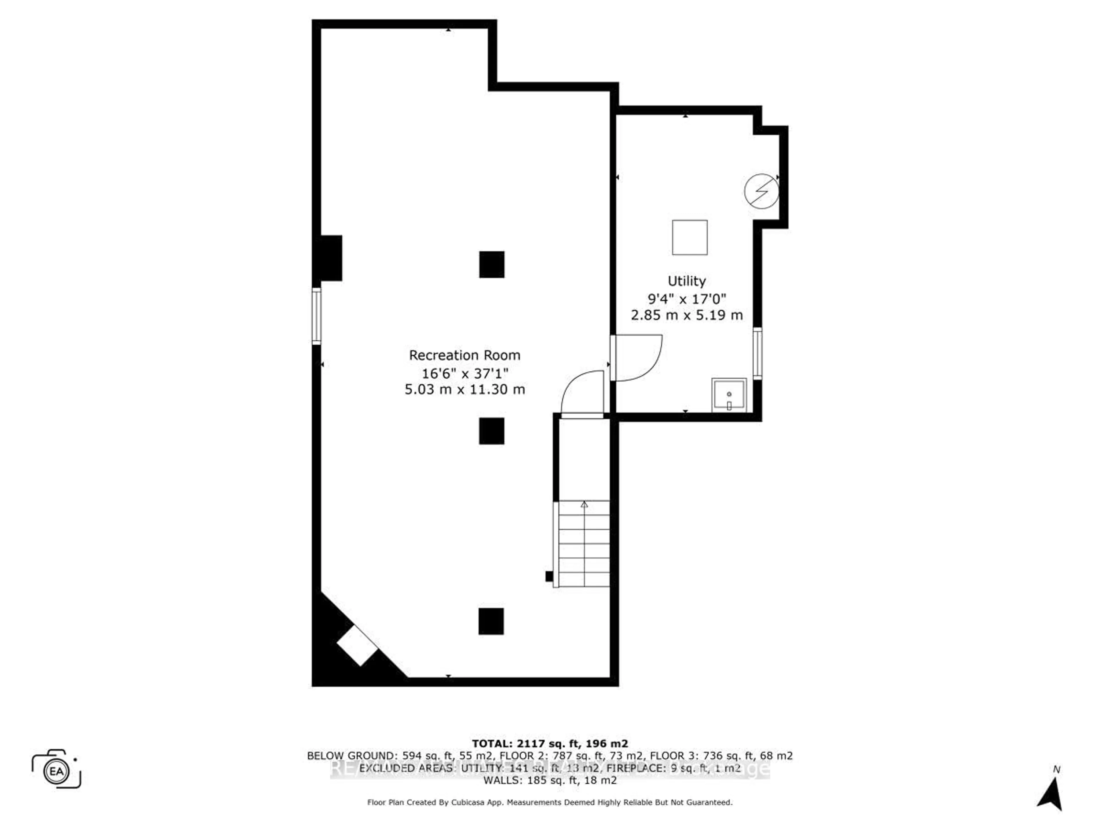 Floor plan for 1293 Parc Du Village Rd, Ottawa Ontario K1C 7B2