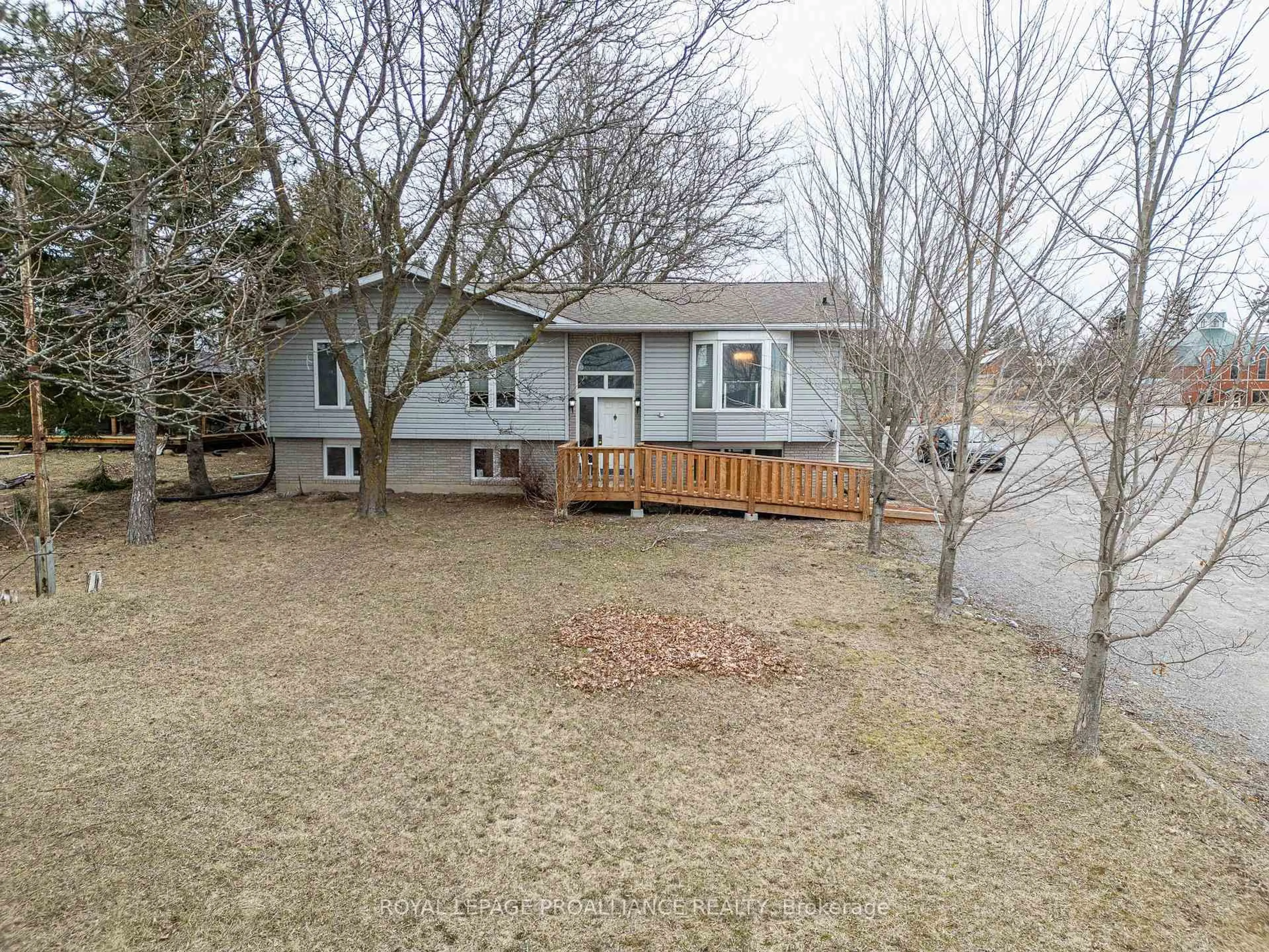 A pic from outside/outdoor area/front of a property/back of a property/a pic from drone, street for 2436 Stirling- Marmora Rd, Stirling Ontario K0K 3E0