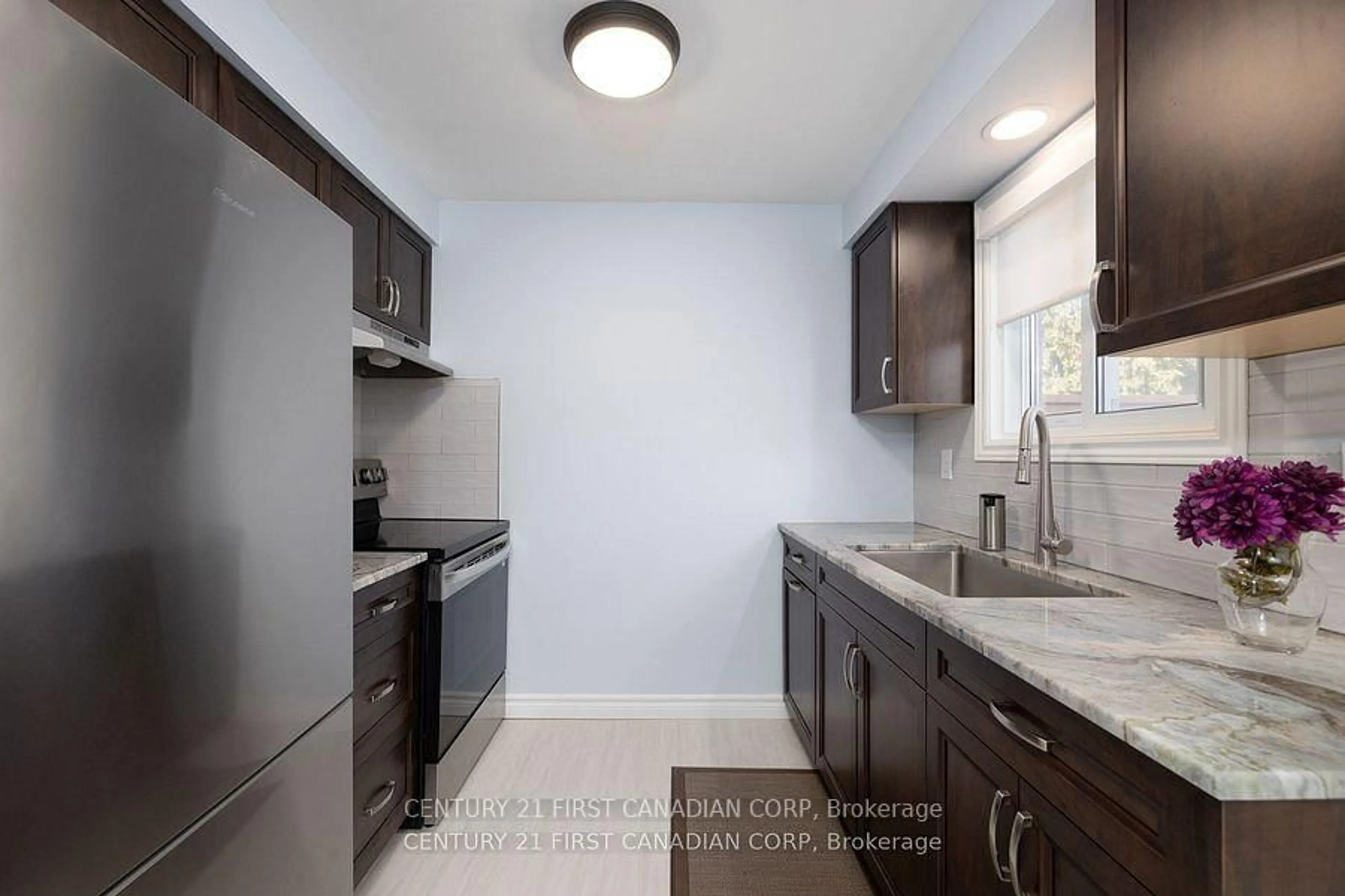 Standard kitchen, ceramic/tile floor for 40 Tiffany Dr #82, London East Ontario N5V 3N3
