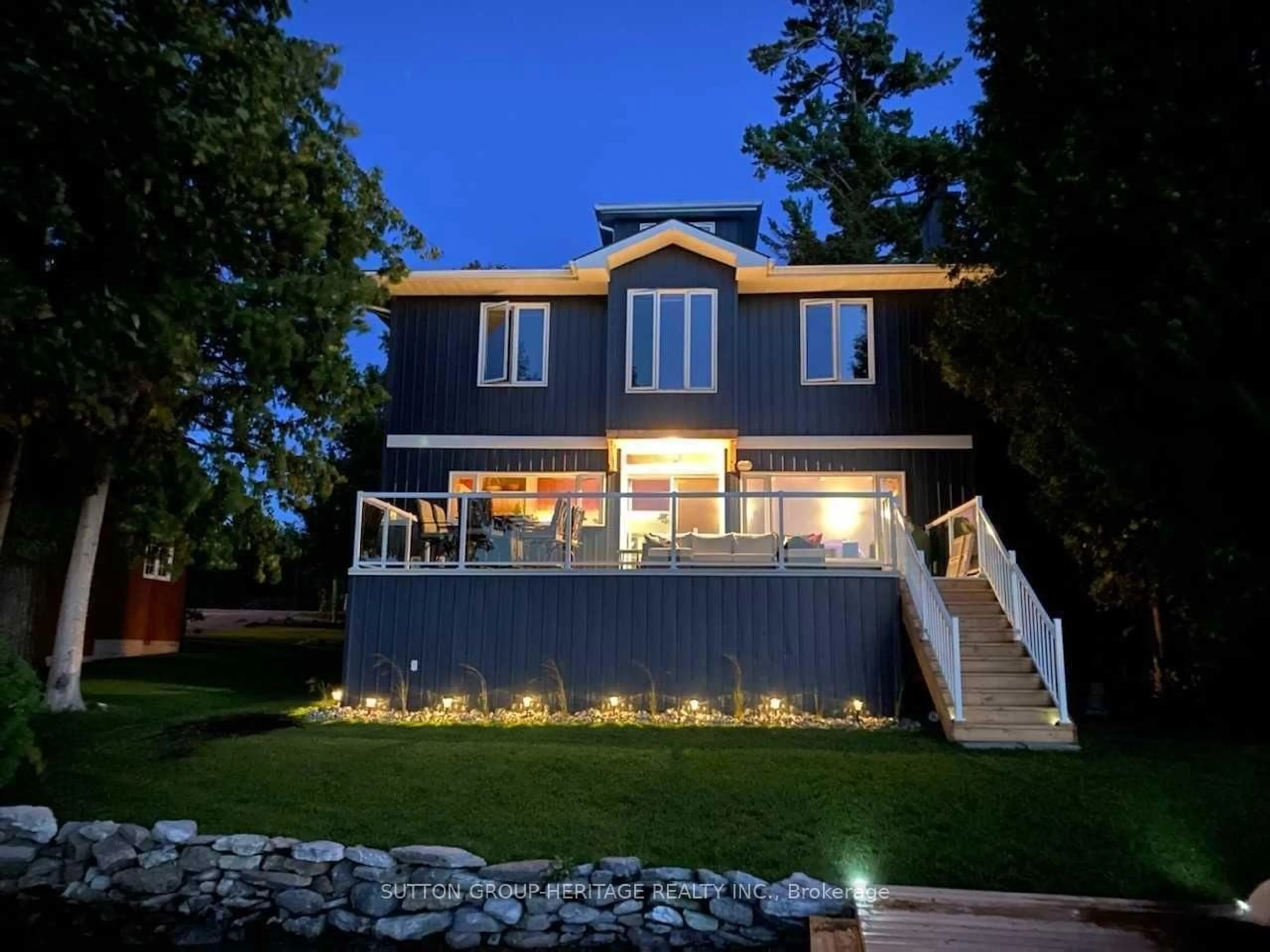 Home with vinyl exterior material, water/lake/river/ocean view for 28 Goodman Rd, Kawartha Lakes Ontario K0M 1N0