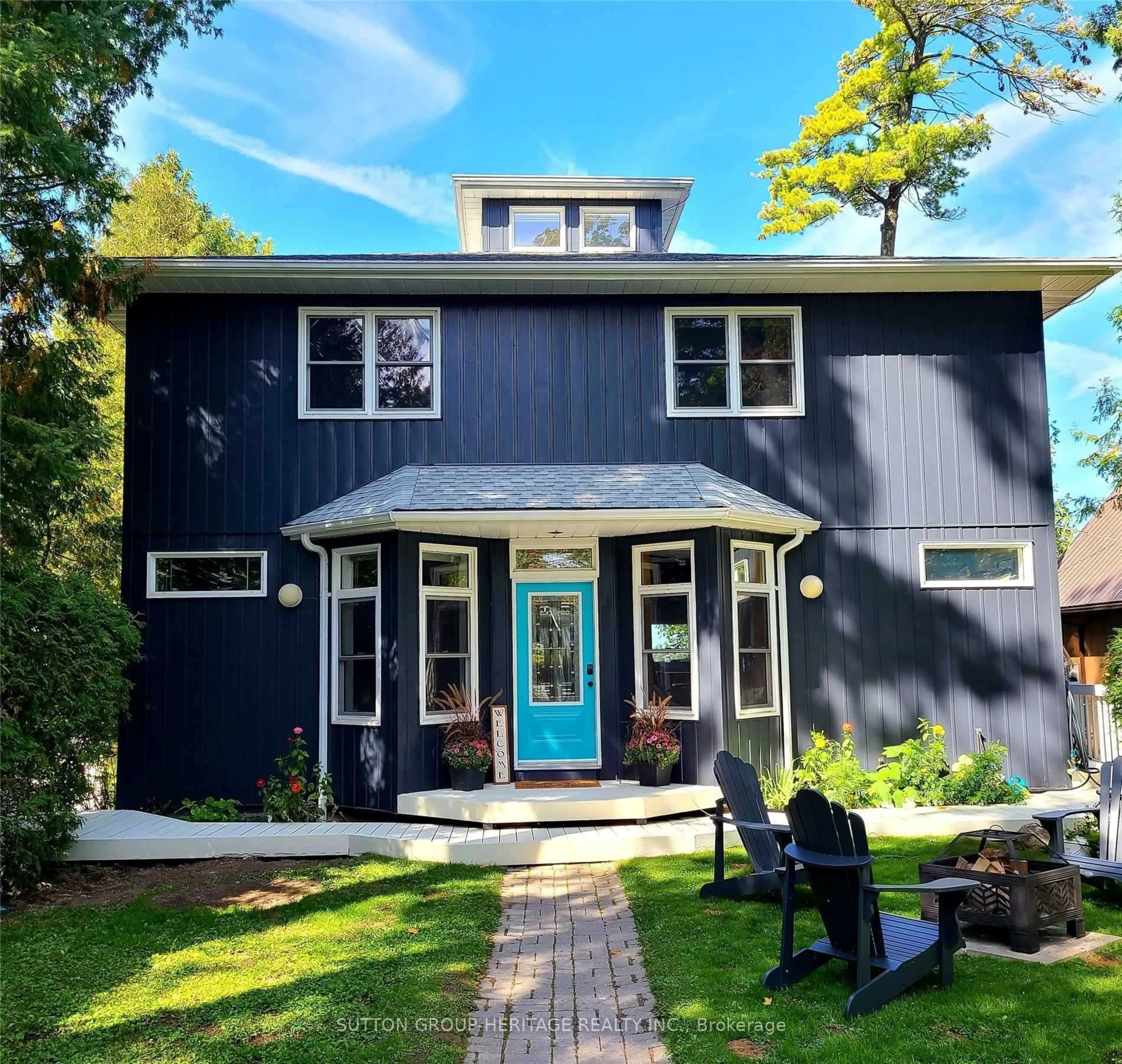 Home with vinyl exterior material, street for 28 Goodman Rd, Kawartha Lakes Ontario K0M 1N0