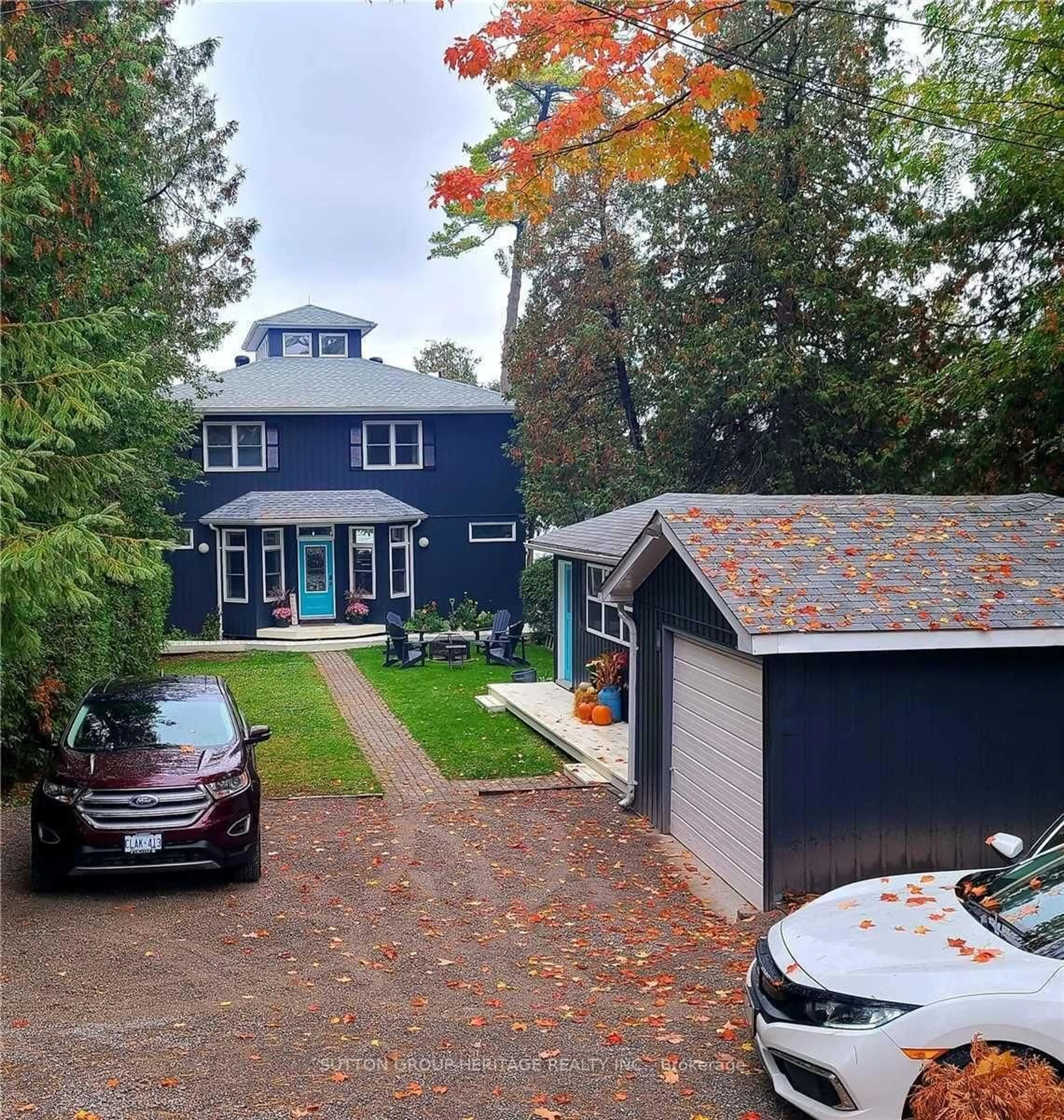 A pic from outside/outdoor area/front of a property/back of a property/a pic from drone, street for 28 Goodman Rd, Kawartha Lakes Ontario K0M 1N0