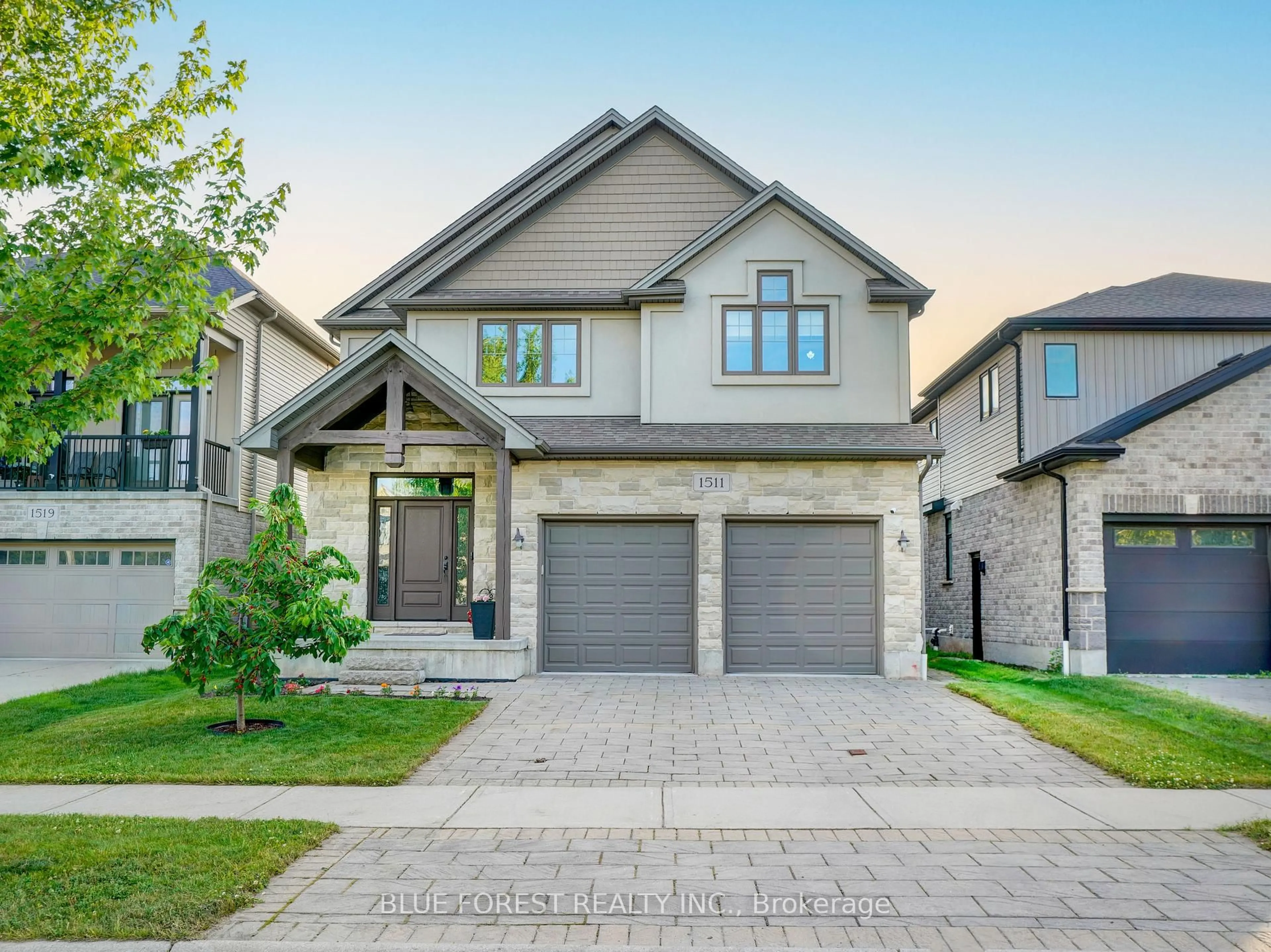 Home with brick exterior material, street for 1511 NORTH WENIGE Dr, London North Ontario N5X 0J4