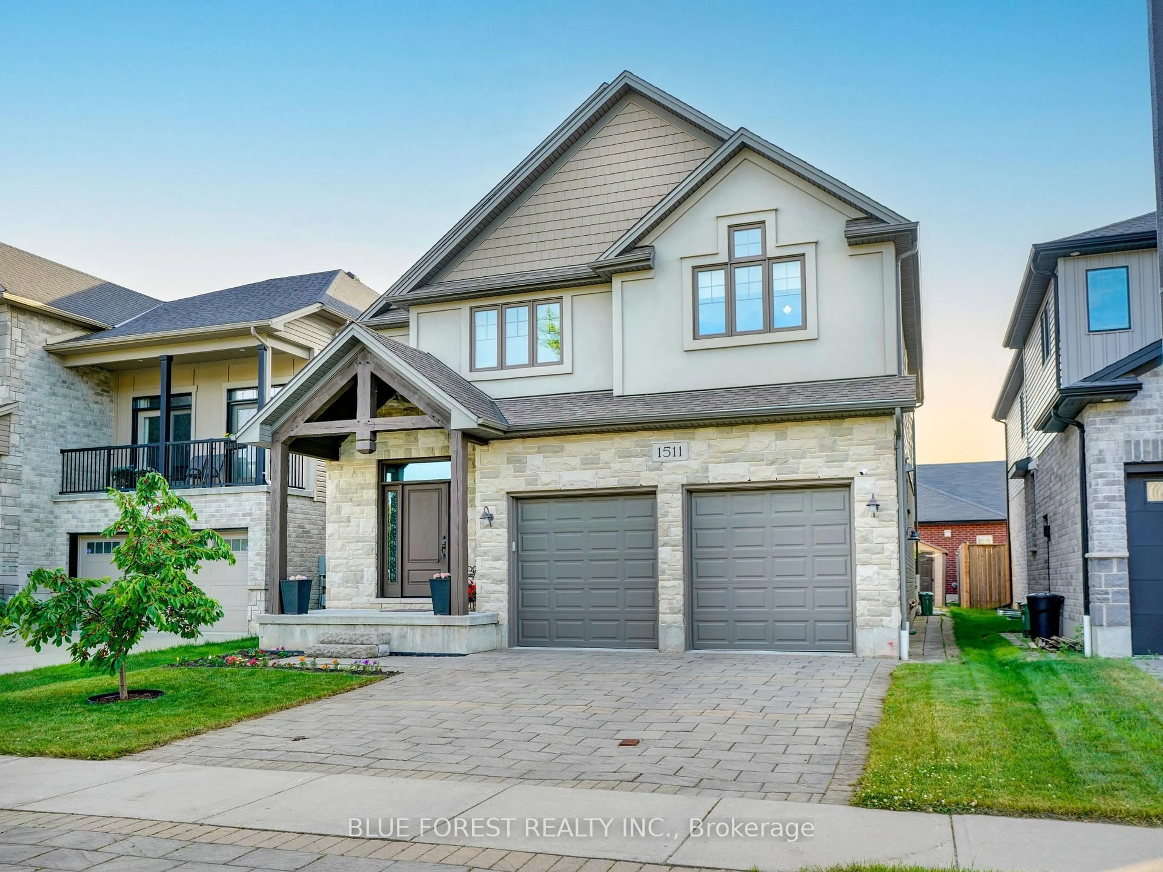 Home with brick exterior material, street for 1511 NORTH WENIGE Dr, London North Ontario N5X 0J4