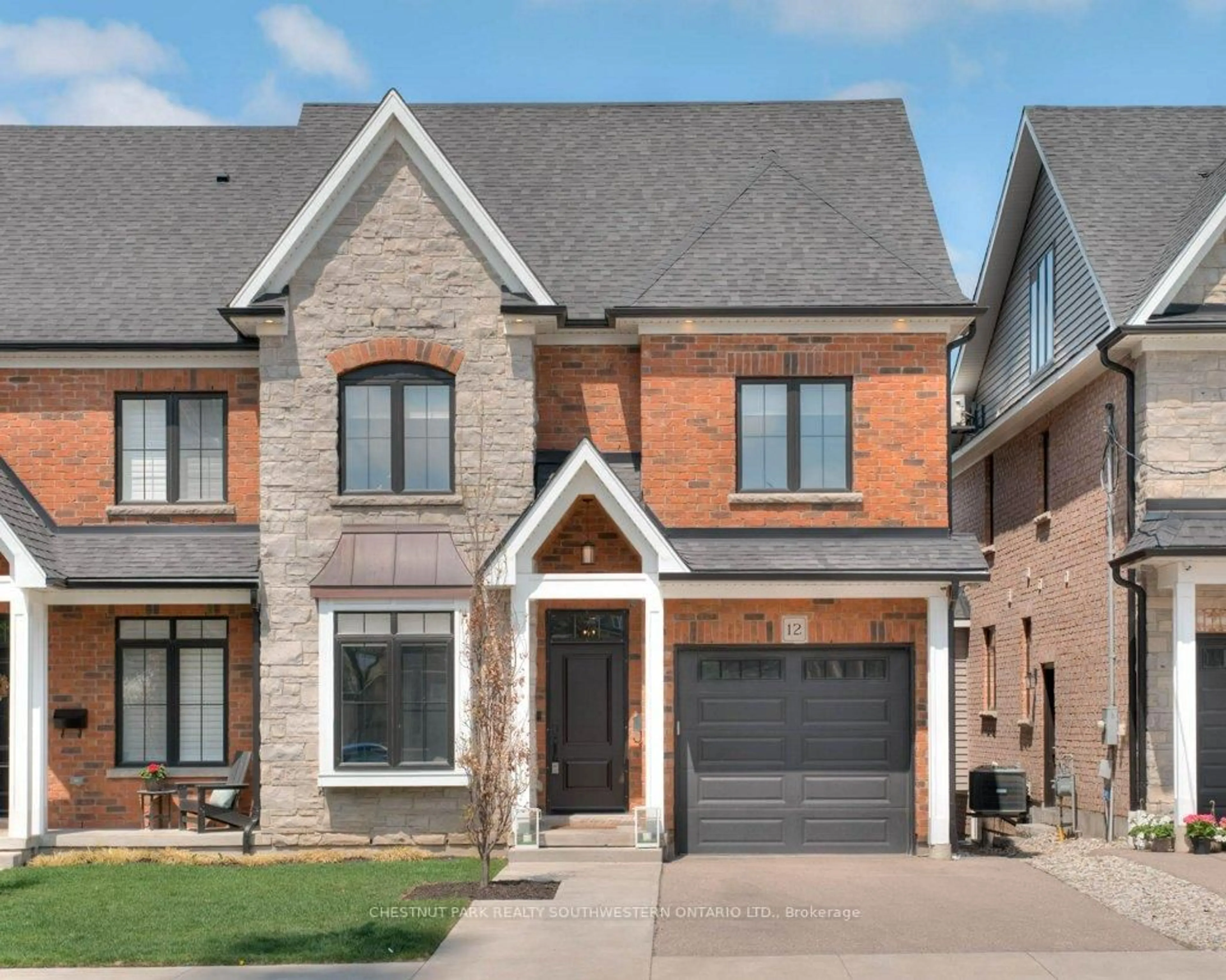 Home with brick exterior material, street for 12 George St, Waterloo Ontario N2J 1K5