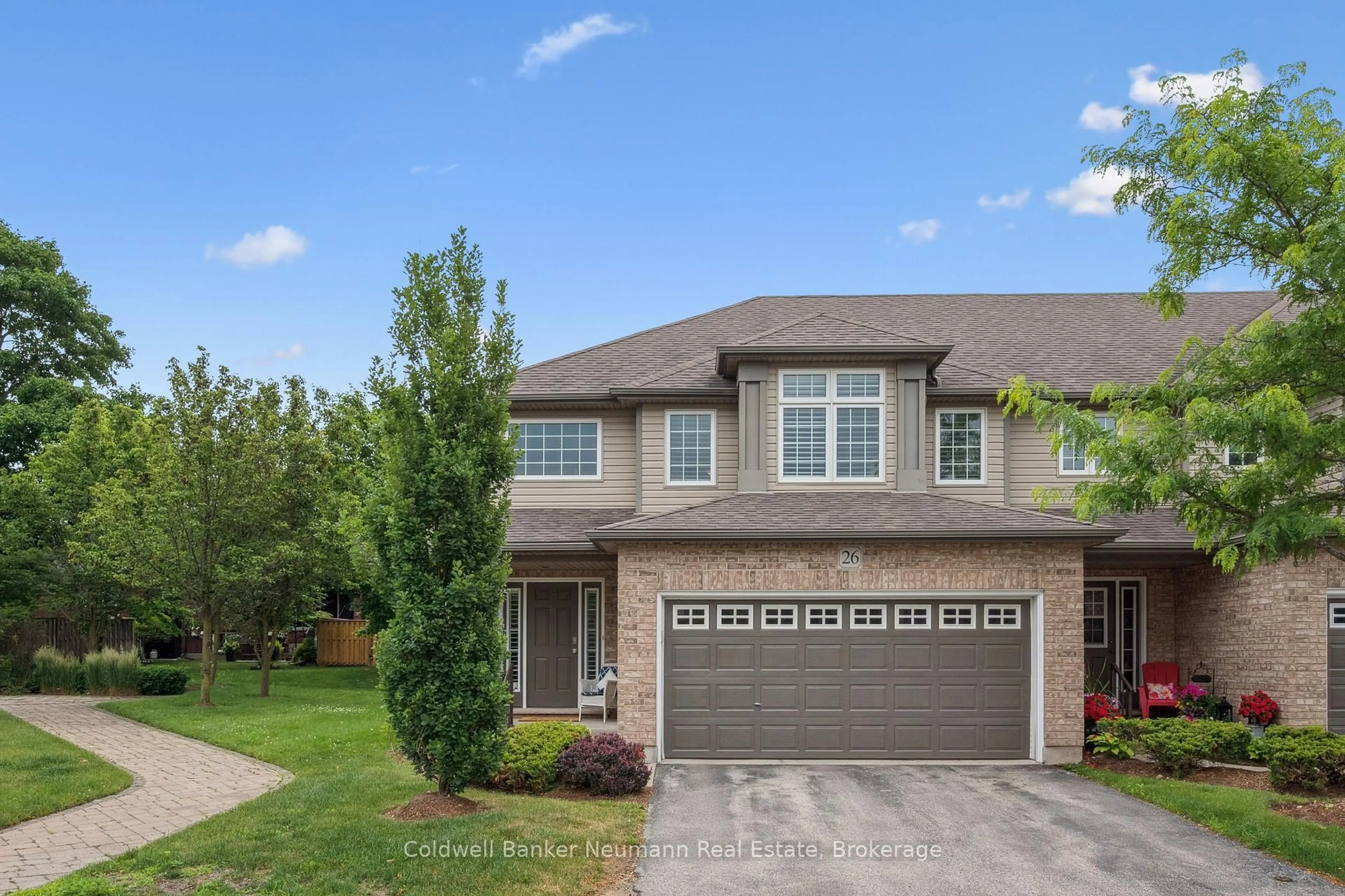 Home with brick exterior material, street for 255 SUMMERFIELD DR #26, Guelph Ontario N1L 0E1