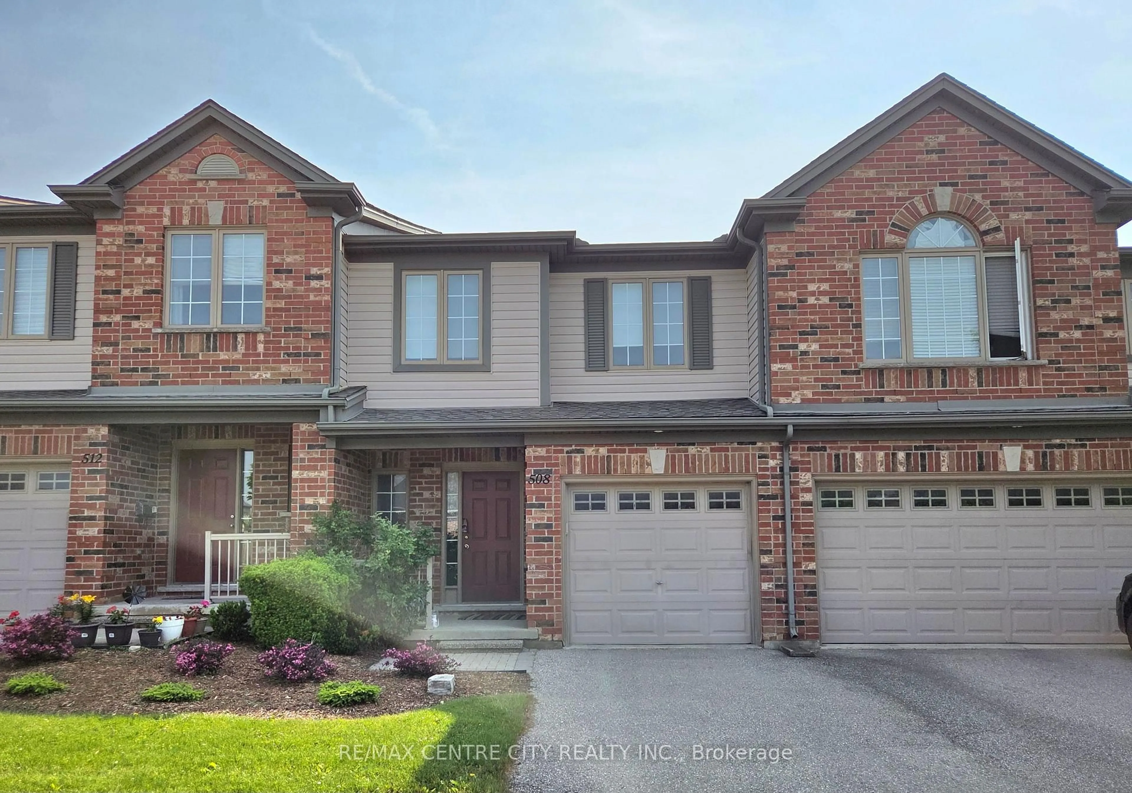 Home with brick exterior material, street for 508 Sunnystone Rd #16, London North Ontario N5X 4R5