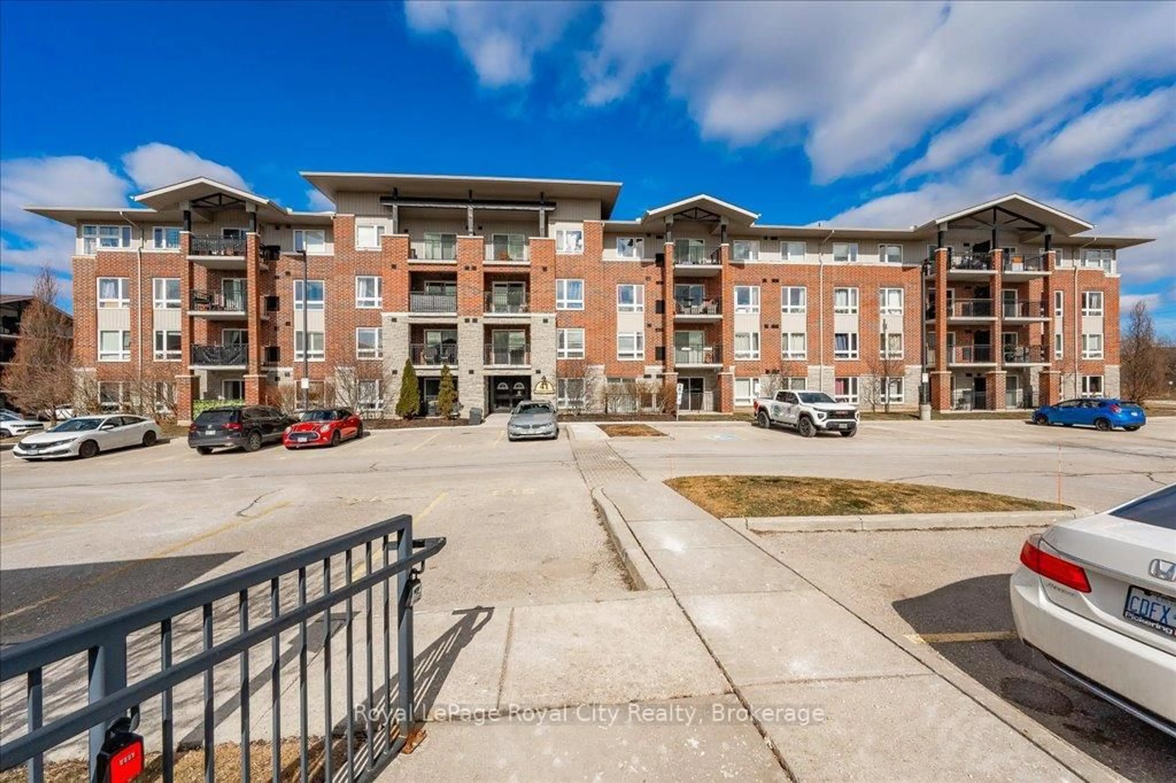 A pic from outside/outdoor area/front of a property/back of a property/a pic from drone, building for 41 Goodwin Dr #403, Guelph Ontario N1L 0E7