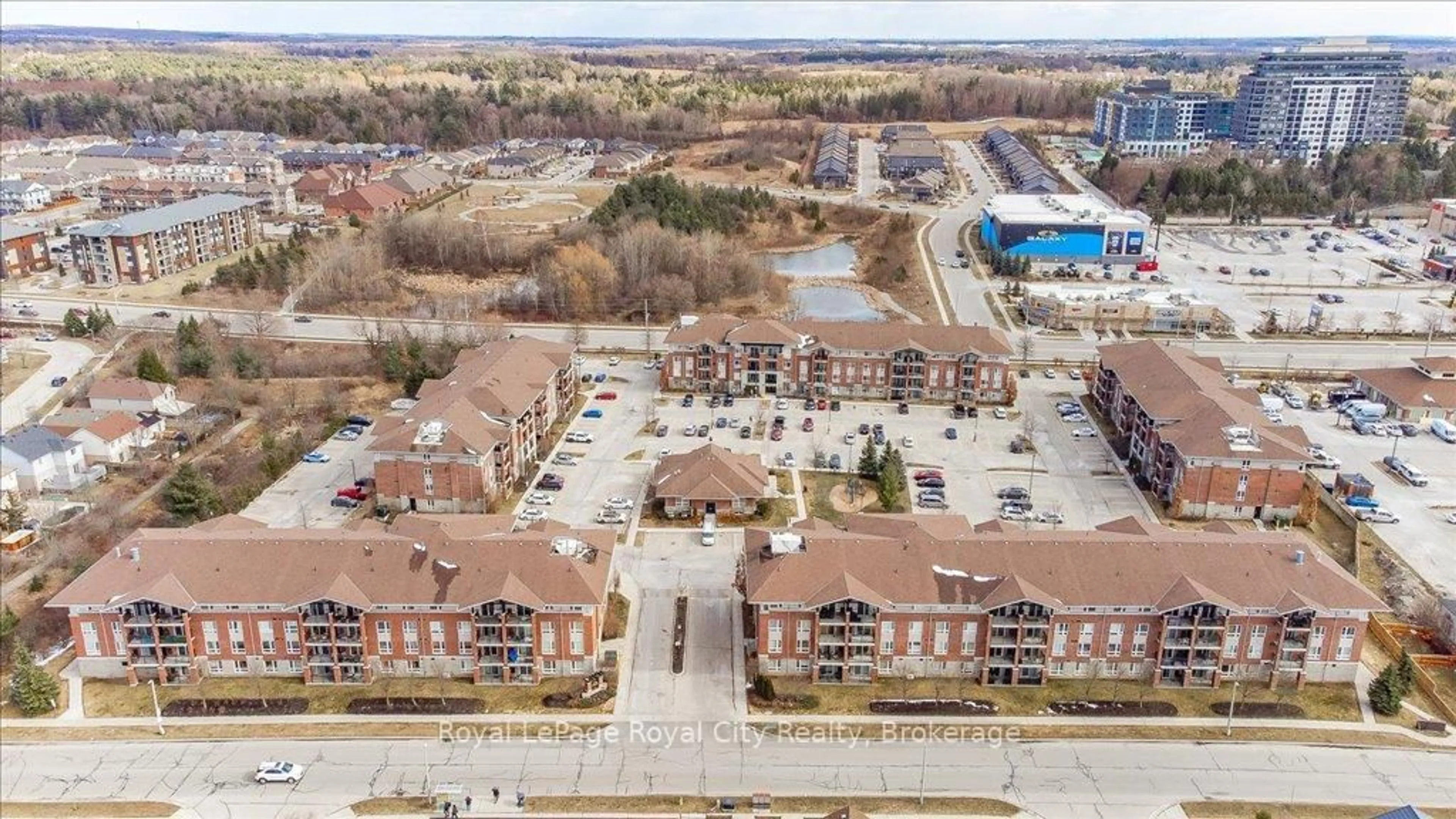 A pic from outside/outdoor area/front of a property/back of a property/a pic from drone, unknown for 41 Goodwin Dr #403, Guelph Ontario N1L 0E7