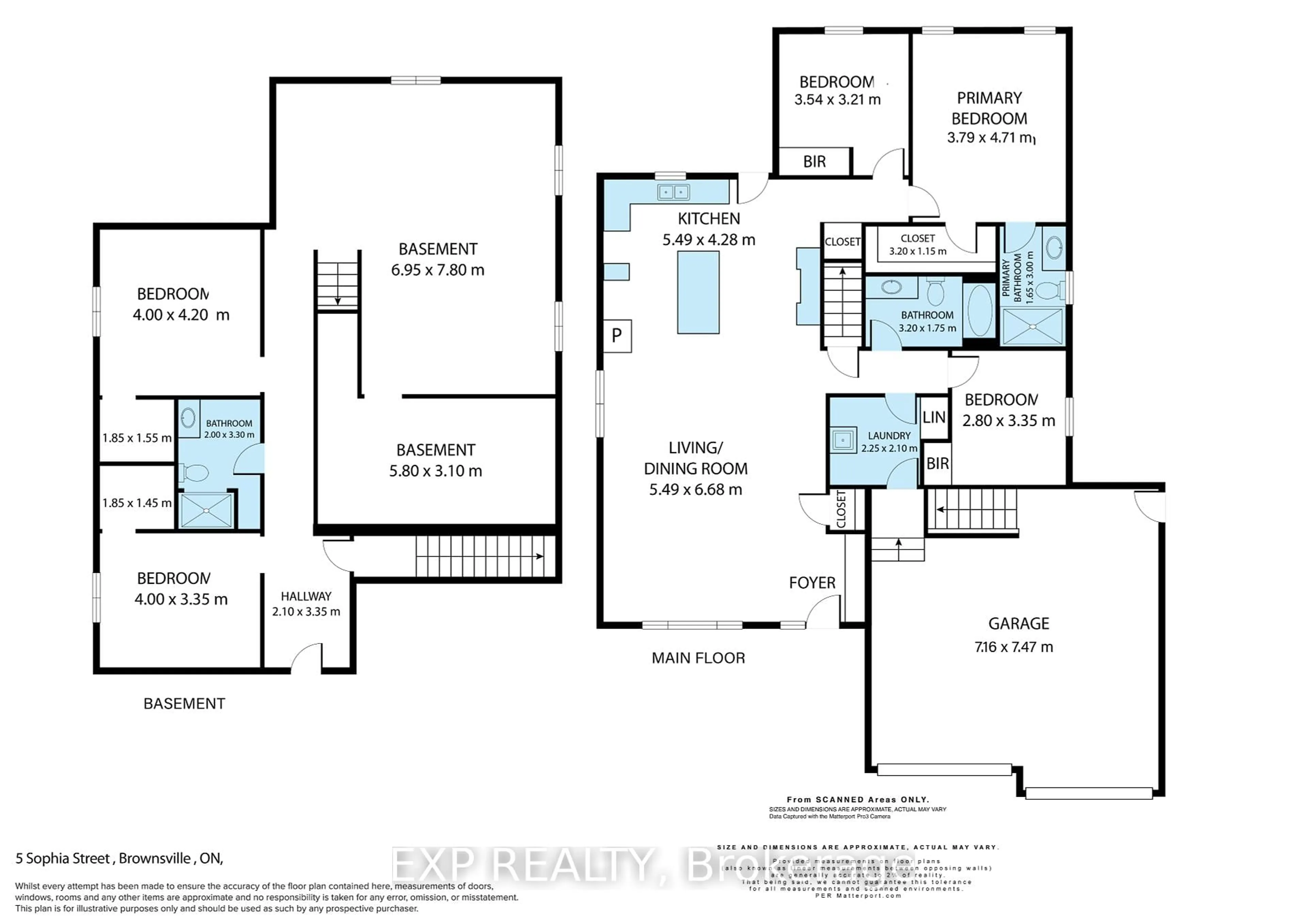 Floor plan for 5 Sophia St, South-West Oxford Ontario N0L 1C0