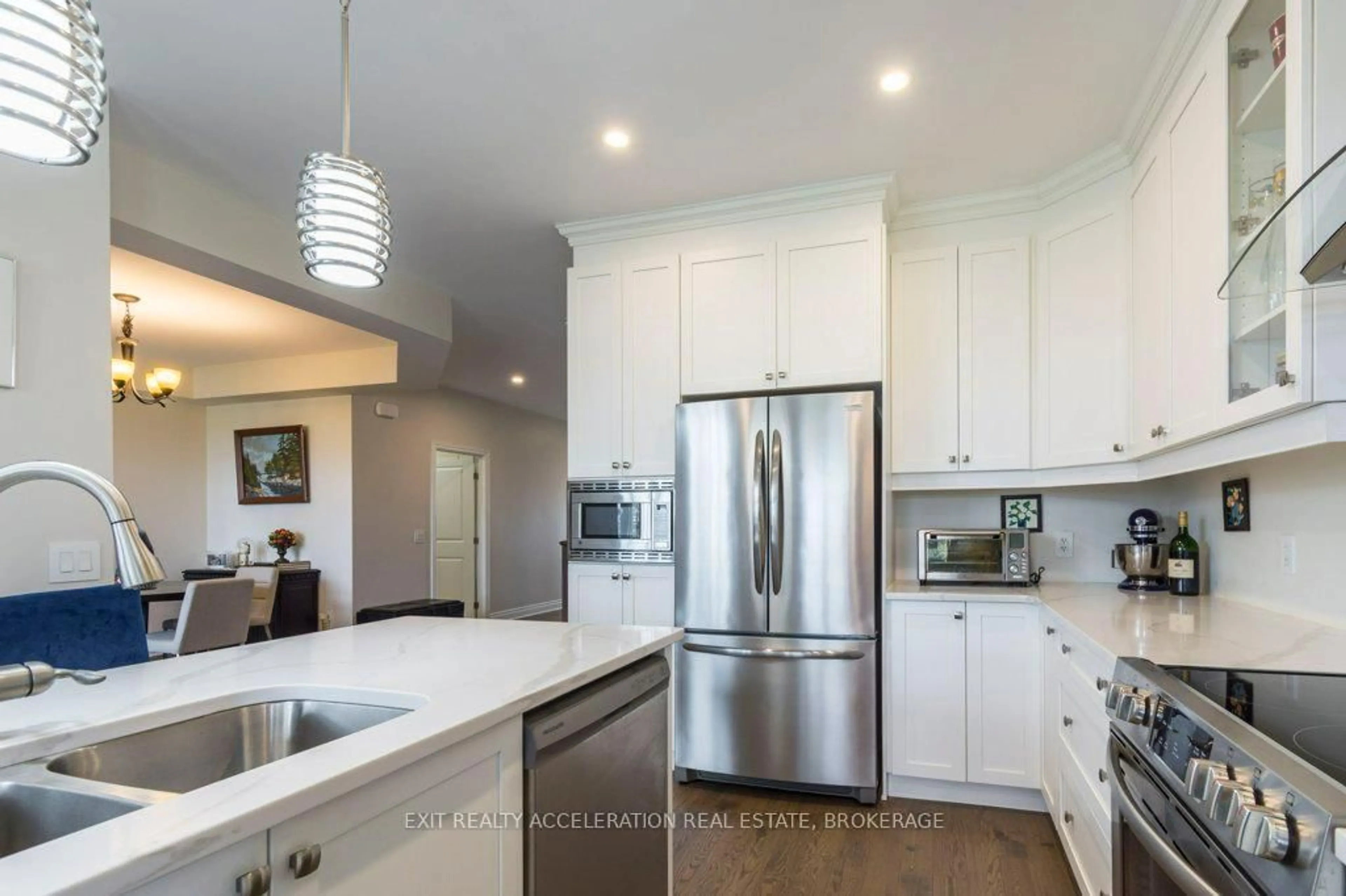 Open concept kitchen, ceramic/tile floor for 113 Country Club Dr, Bath Ontario K0H 1G0