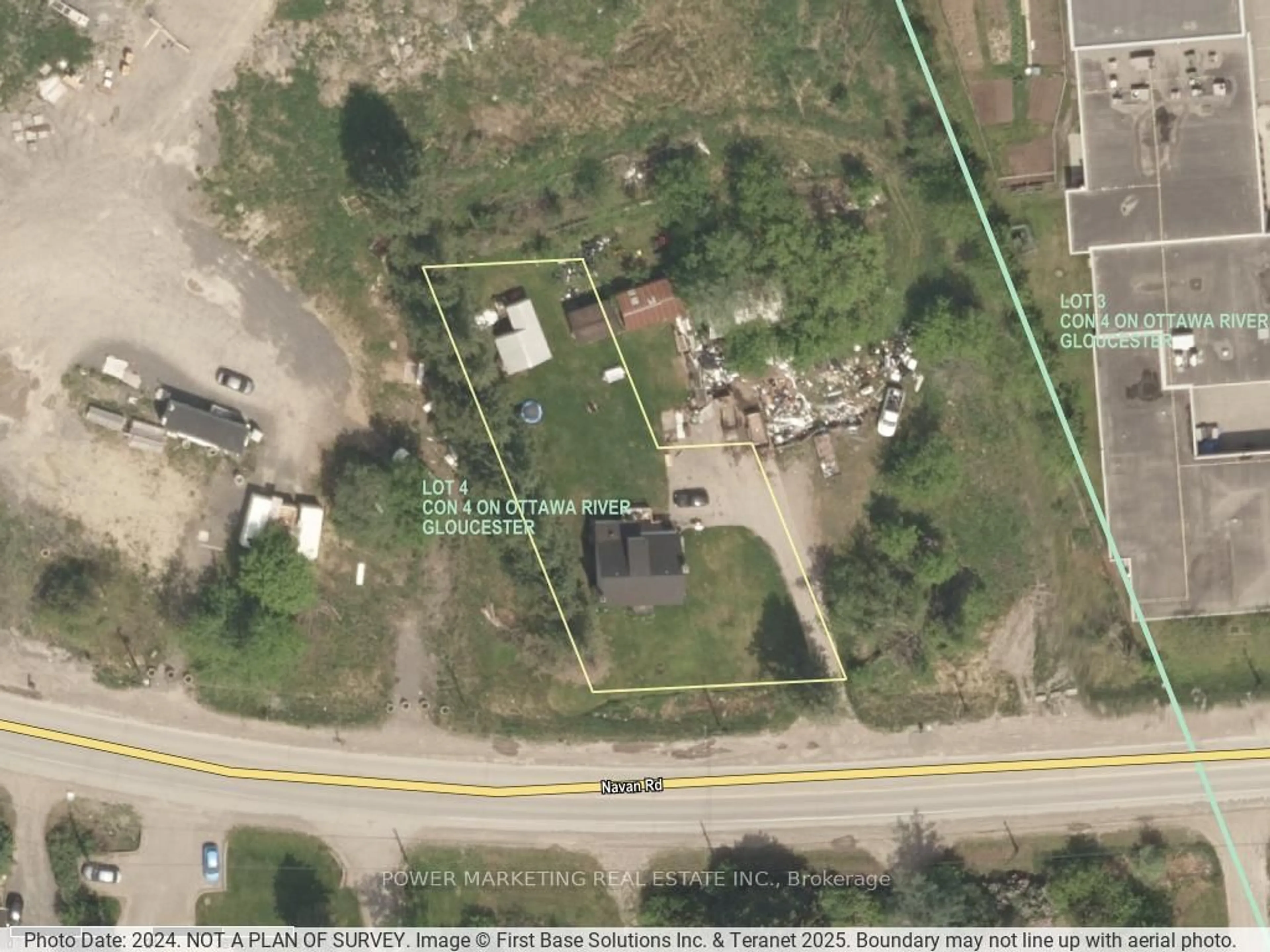 A pic from outside/outdoor area/front of a property/back of a property/a pic from drone, street for 3329 NAVAN Rd, Ottawa Ontario K4B 1H9