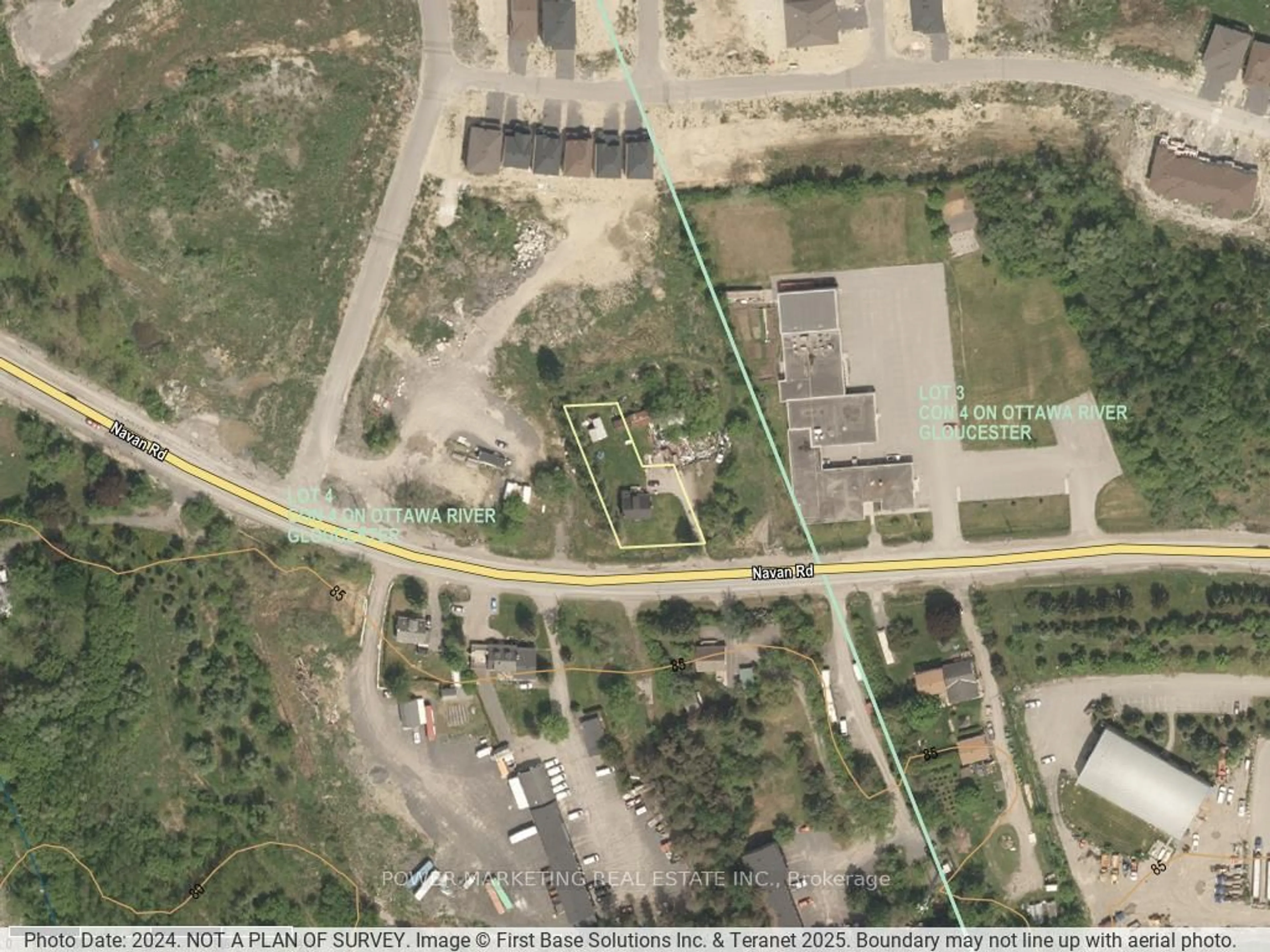 Picture of a map for 3329 NAVAN Rd, Ottawa Ontario K4B 1H9