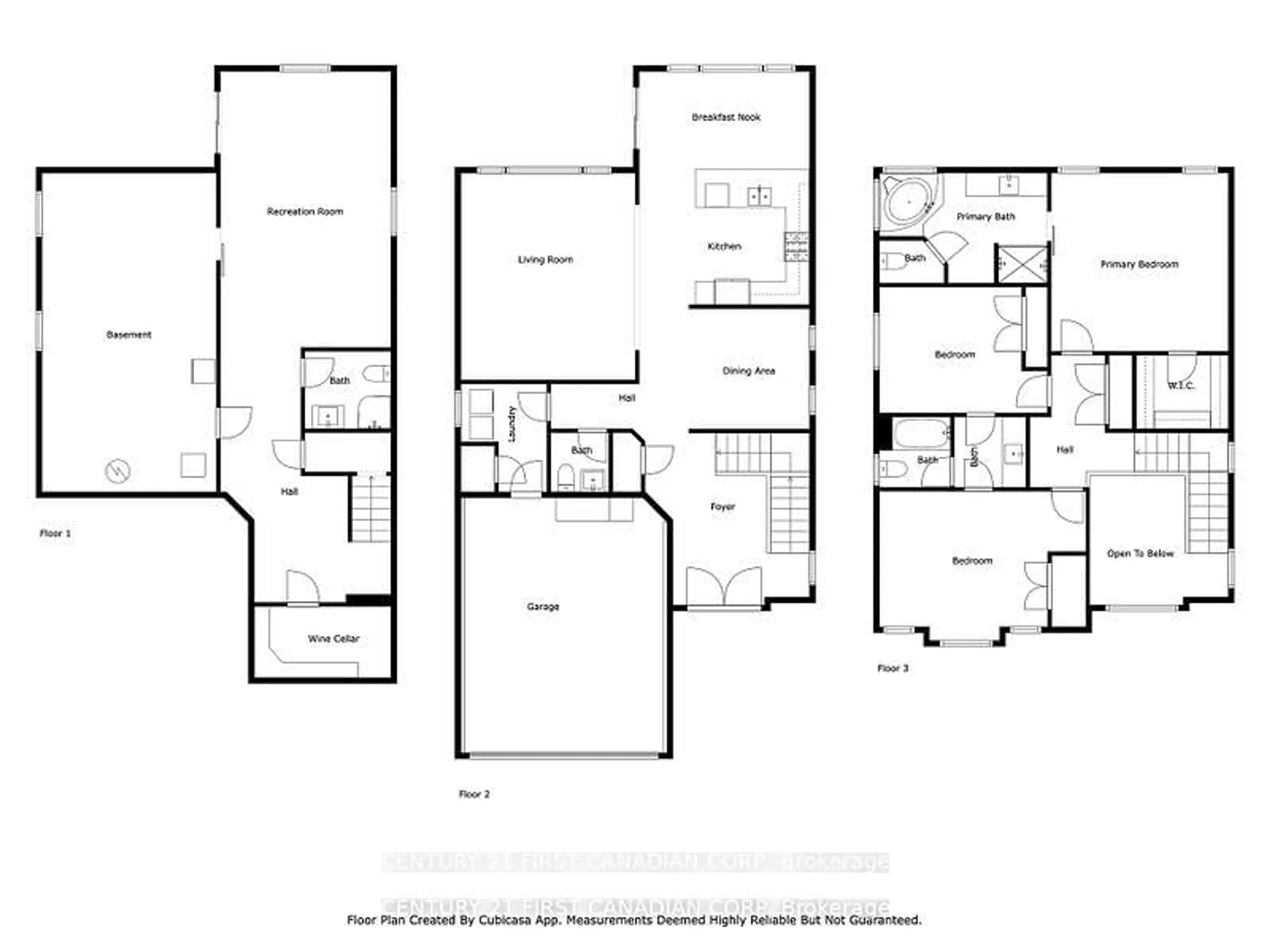 Floor plan for 2556 Holbrook Dr, London South Ontario N0M 0E8