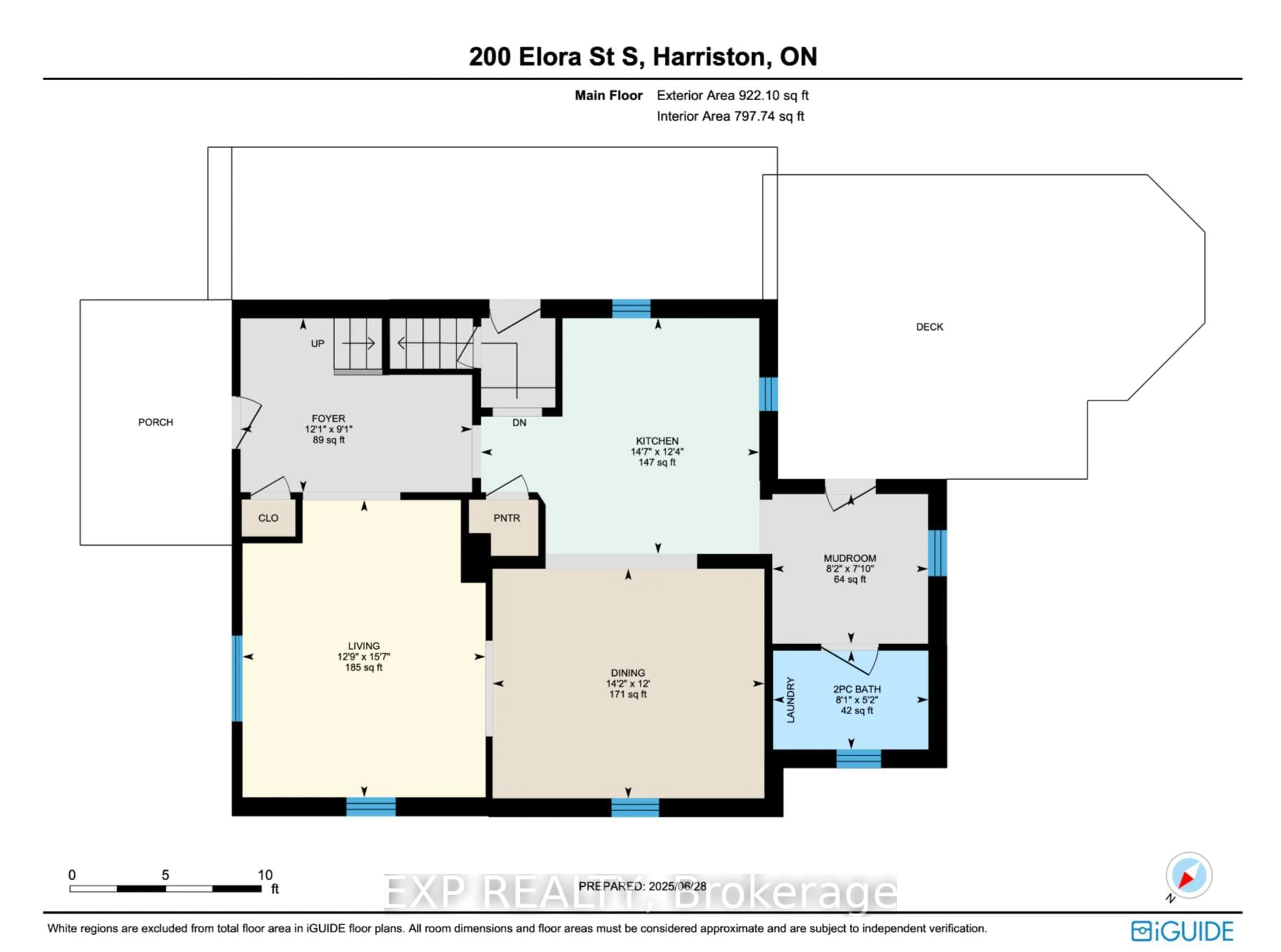 Floor plan for 200 Elora St, Minto Ontario N0G 1Z0